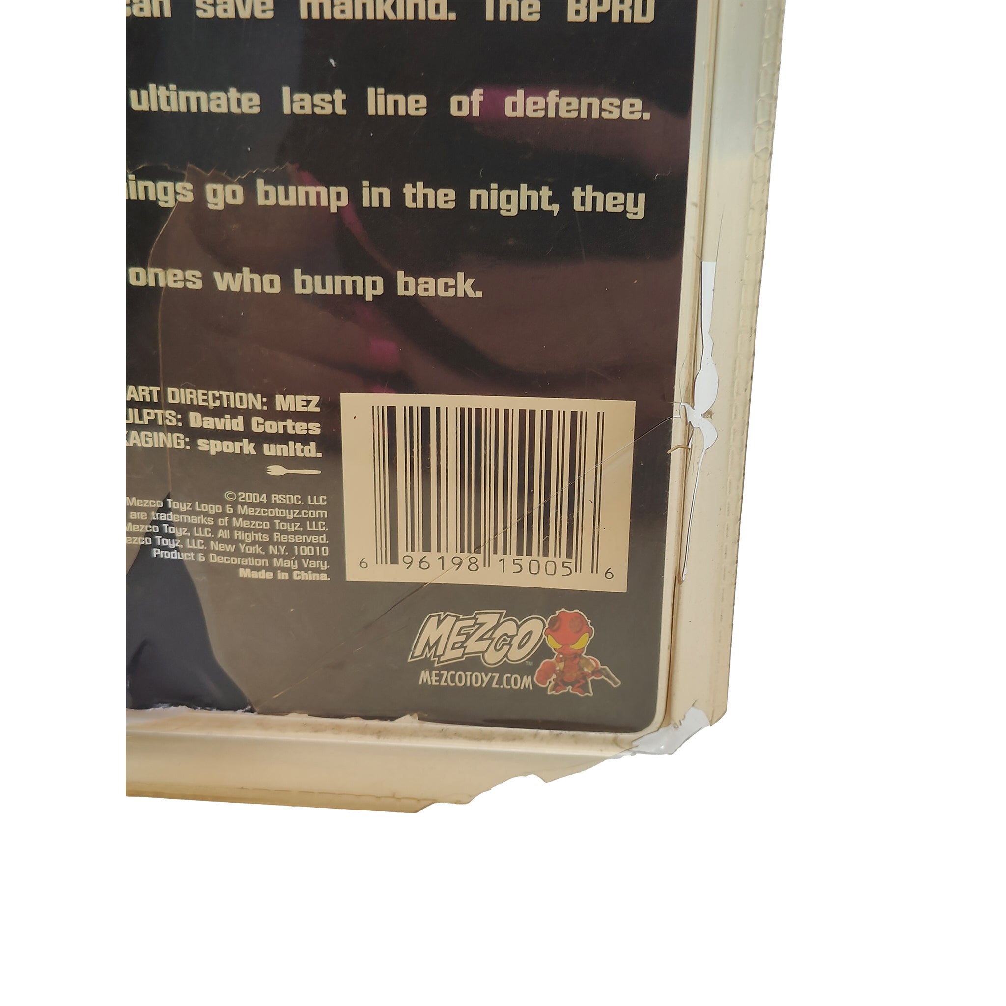 Hellboy 2004 Movie Raputin With Baby Hellboy Mezco Toyz Action Figure 18cm – Movie Icons & Heroes, Mezco Toyz, 18 cm, 2004, pre-owned collector piece, Uncanny Collectibles Dublin Ireland