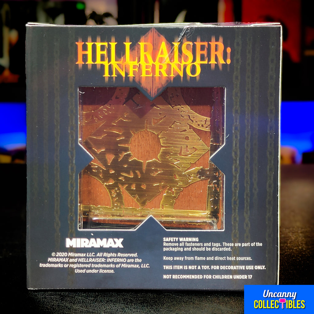 Hellraiser Inferno Lament Box Trick Or Treat Studios 1:1 Scale Prop