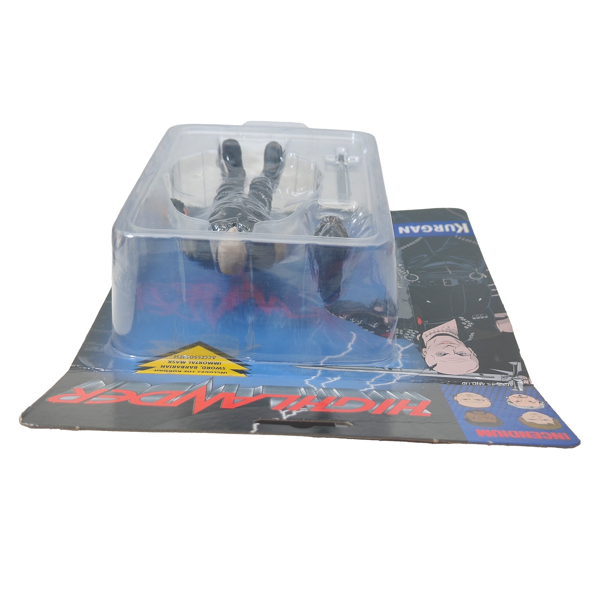 Highlander Kurgan Incendium Figbiz Action Figure 2022 13cm – Movie Icons & Heroes, Nacelle, 14 cm, 2022, pre-owned collector piece, Uncanny Collectibles Dublin Ireland