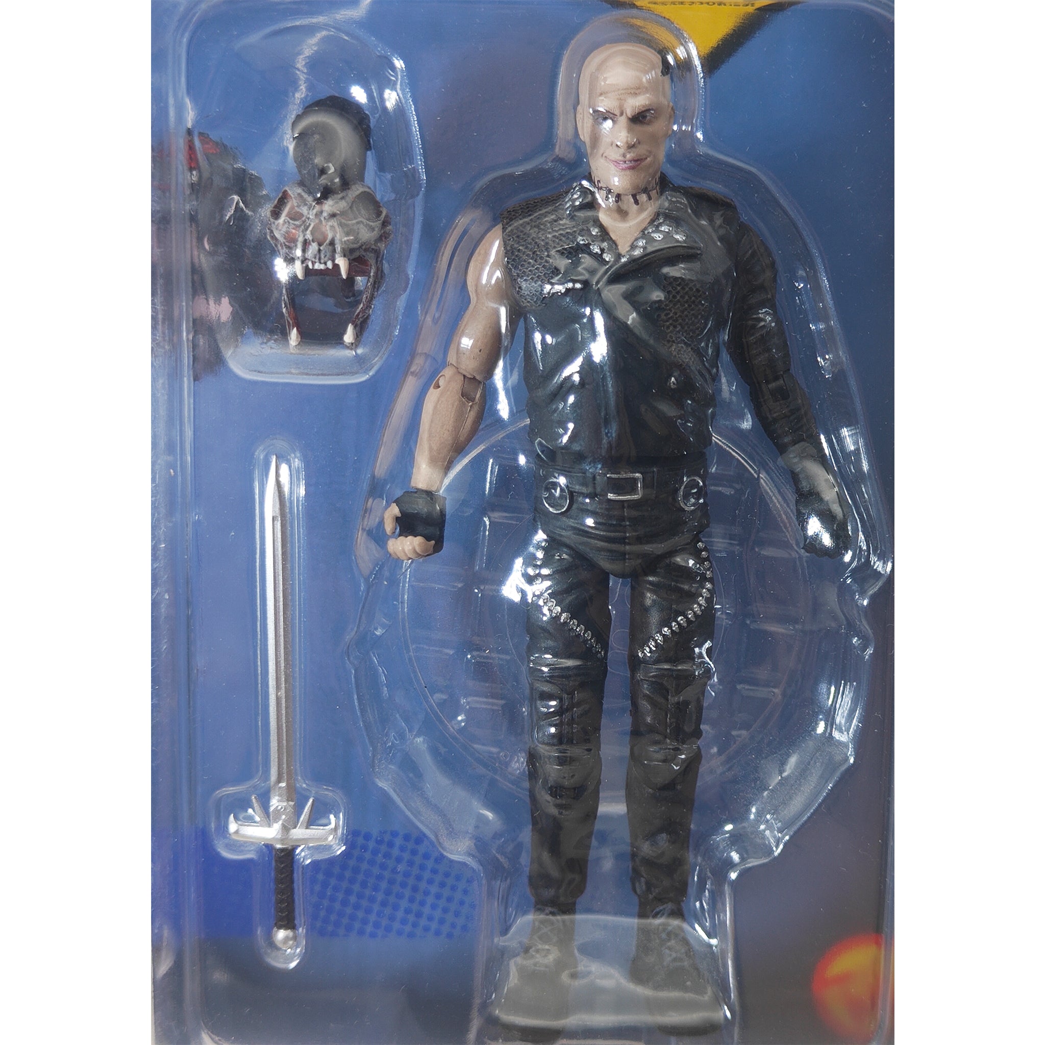 Highlander Kurgan Incendium Figbiz Action Figure 2022 13cm – Movie Icons & Heroes, Nacelle, 14 cm, 2022, pre-owned collector piece, Uncanny Collectibles Dublin Ireland