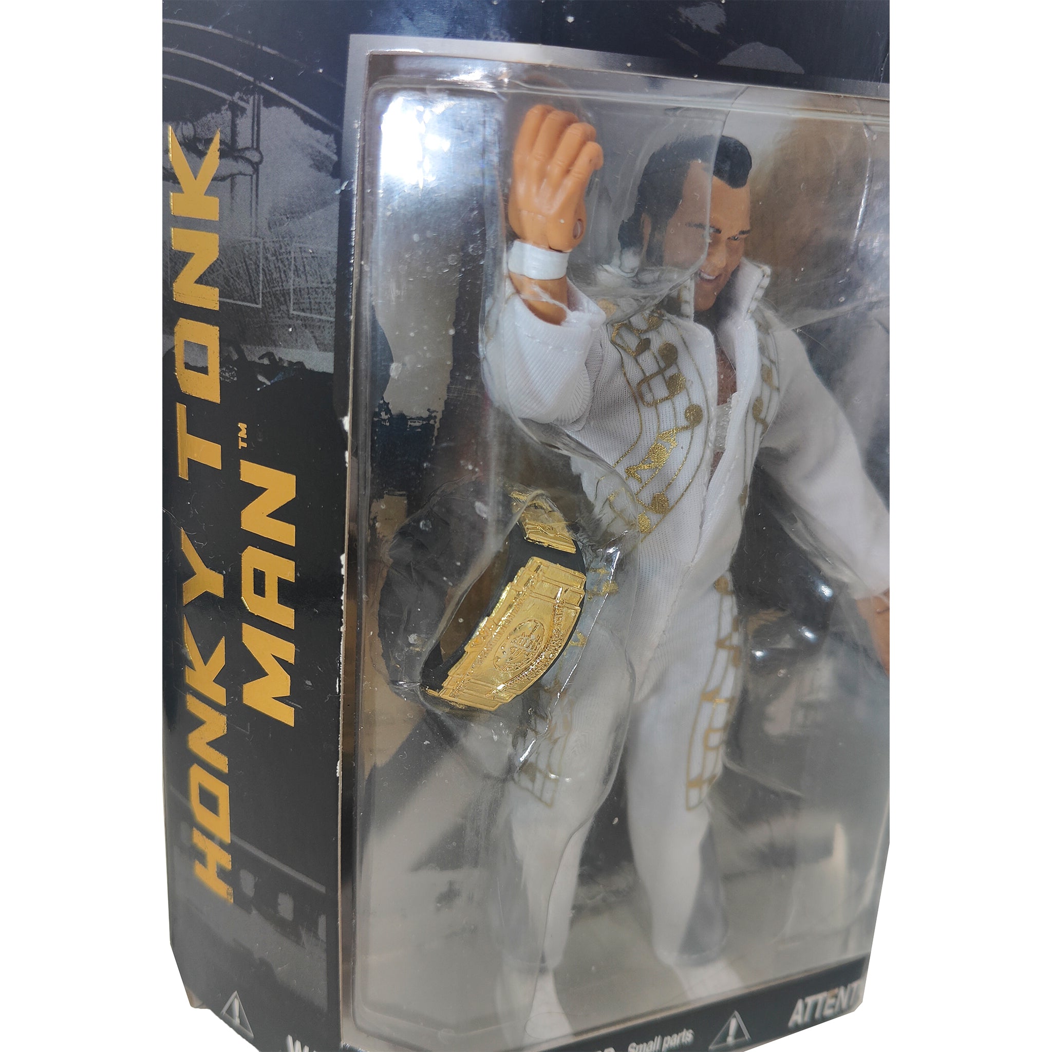 Honky Tonk Man WWE Classic Superstars Series 18 Jakks Pacific Action Figure 2008 18cm – WWE, JAKKS Pacific, 18 cm, 2008, pre-owned collector piece, Uncanny Collectibles Dublin Ireland