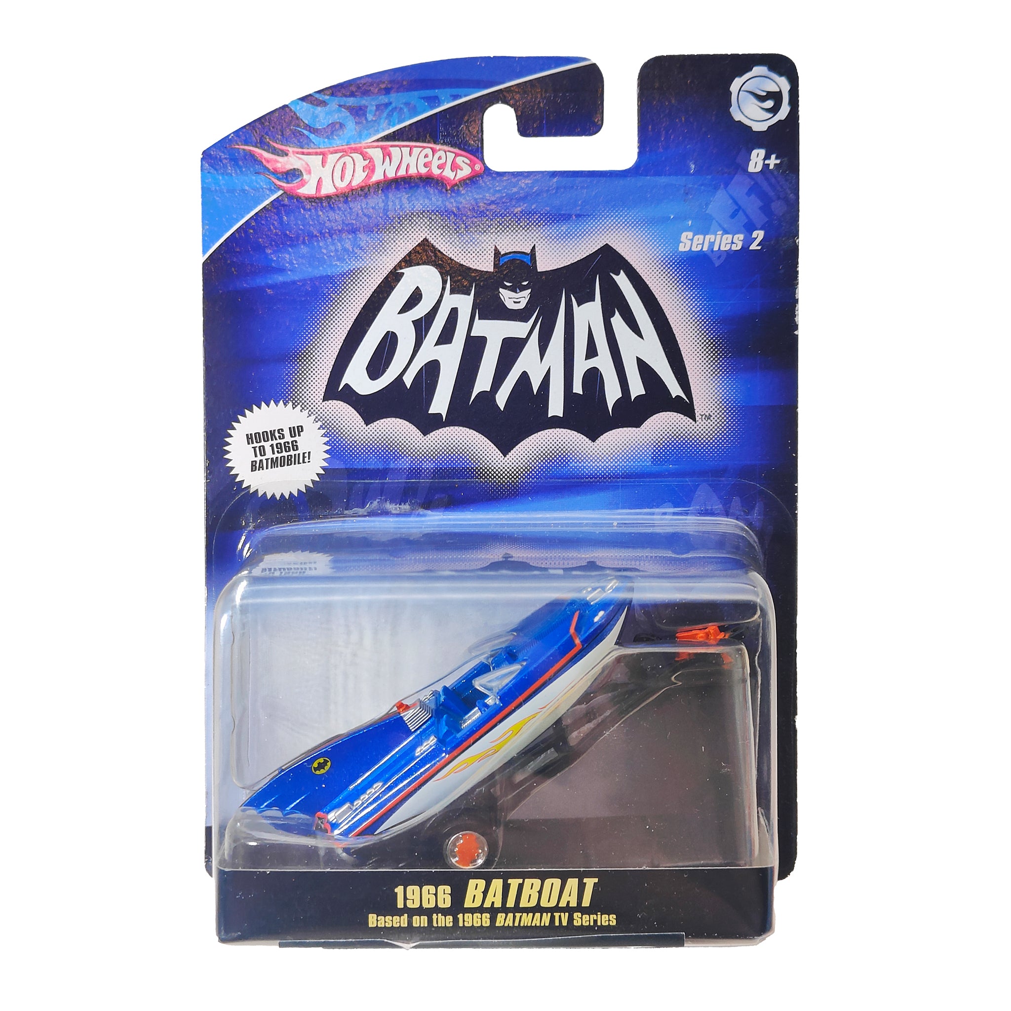 Hot Wheels Batman Classic TV Series 1966 Batboat with Trailer Series 2 2008