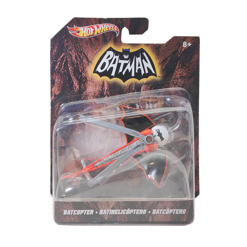 Hot Wheels Batman Classic TV Series 1966 Batcopter 2011 – Batman, Mattel, 8 cm, 1966, pre-owned collector piece, Uncanny Collectibles Dublin Ireland