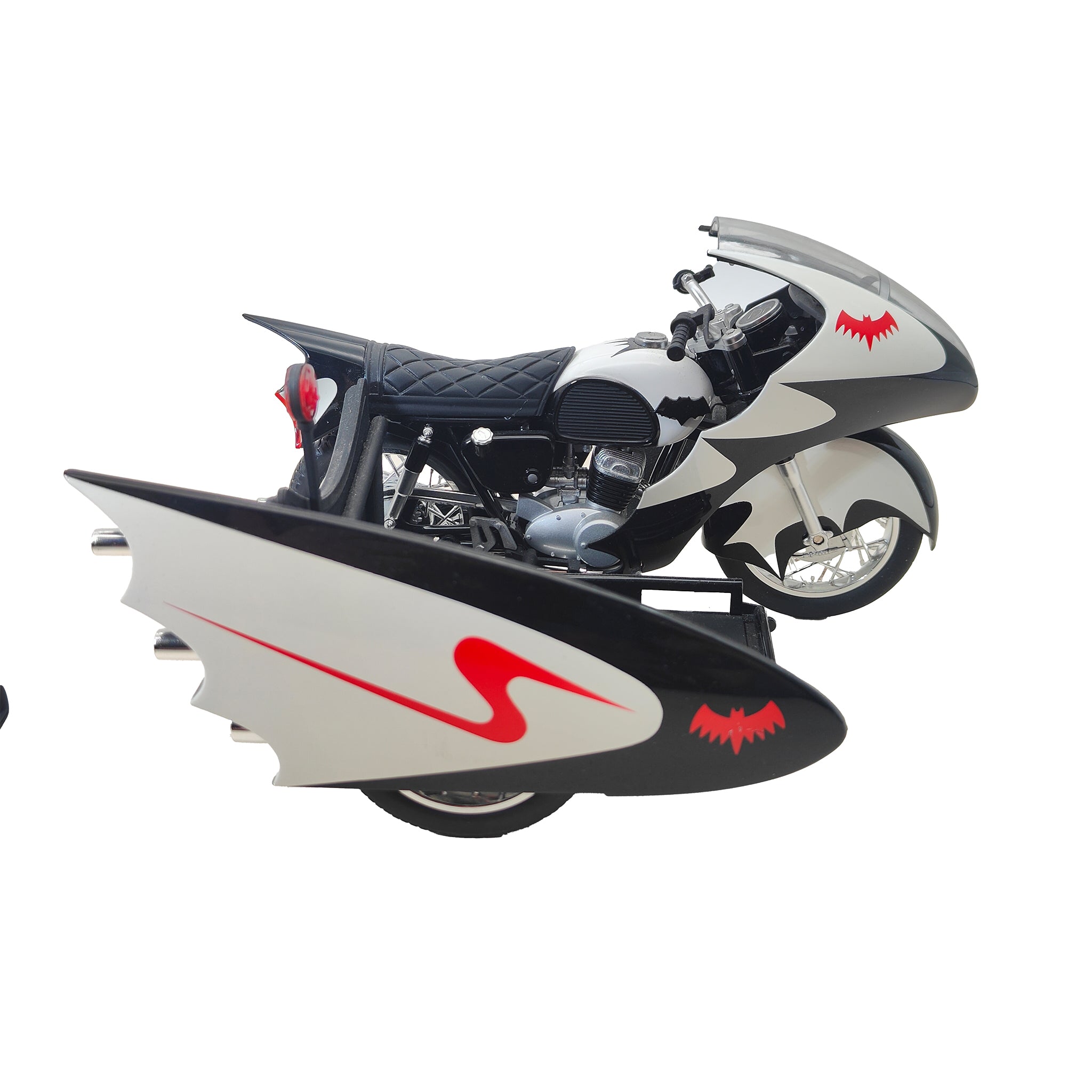 Hot Wheels Batman Classic TV Series  Batcycle and Sidecar