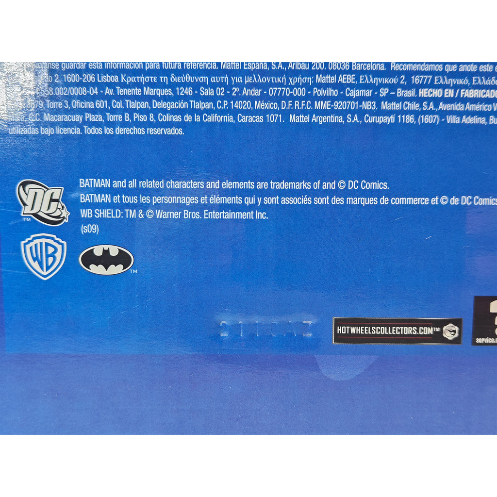 Hot Wheels Batman Classic TV Series  Batcycle and Sidecar