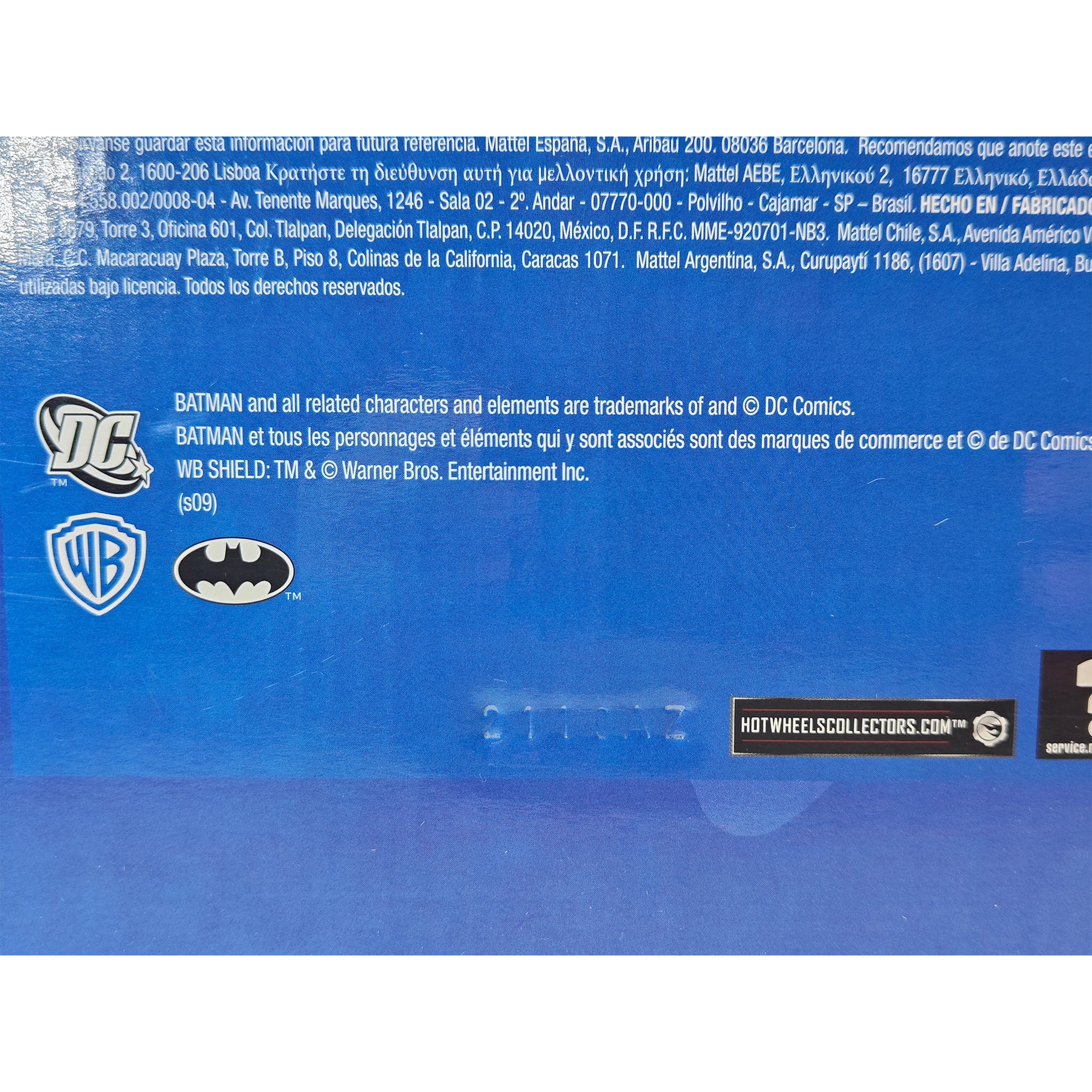 Hot Wheels Batman Classic TV Series  Batcycle and Sidecar