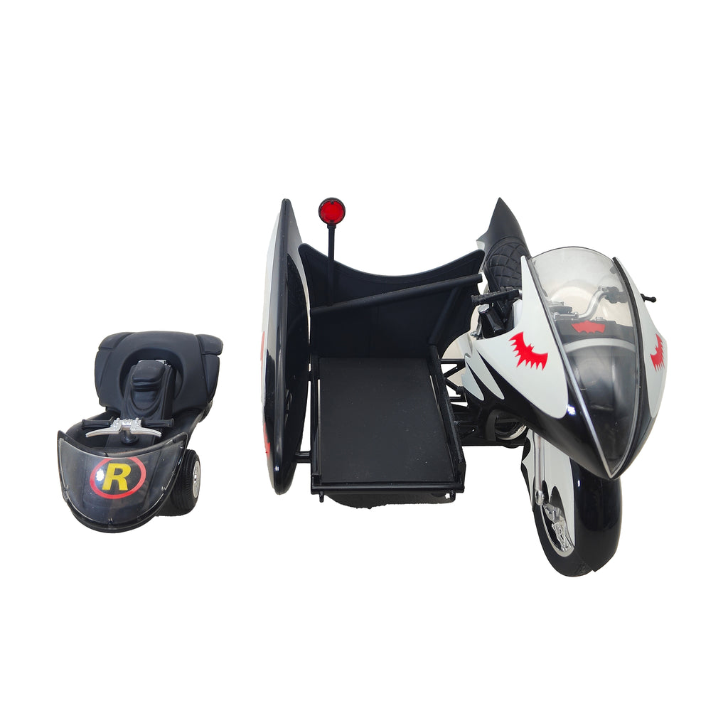 Hot Wheels Batman Classic TV Series  Batcycle and Sidecar