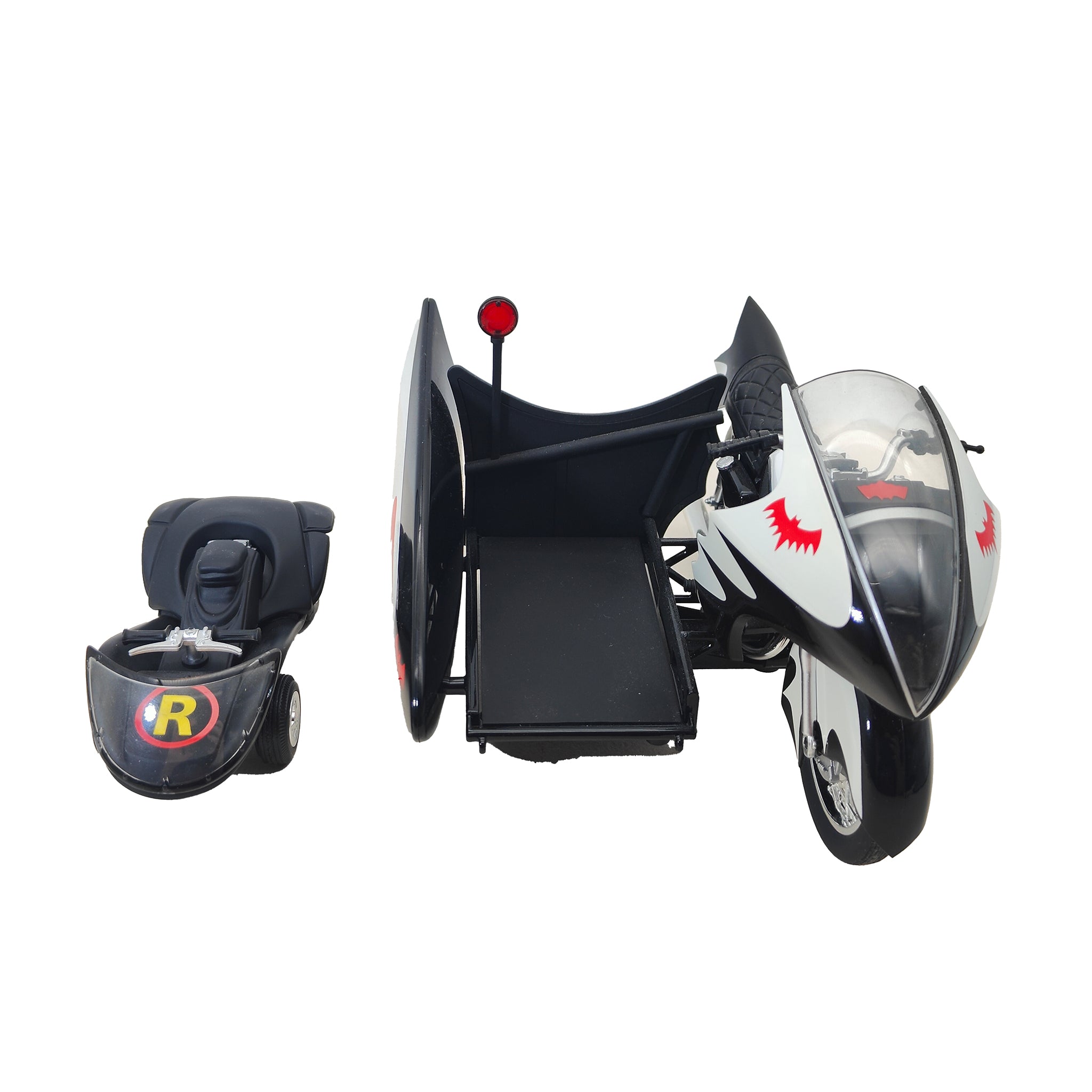 Hot Wheels Batman Classic TV Series  Batcycle and Sidecar