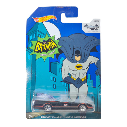 Hot Wheels Batman Classic TV Series Batmobile 75 Years of Batman 2014 – Batman, Mattel, 7 cm, 2014, pre-owned collector piece, Uncanny Collectibles Dublin Ireland