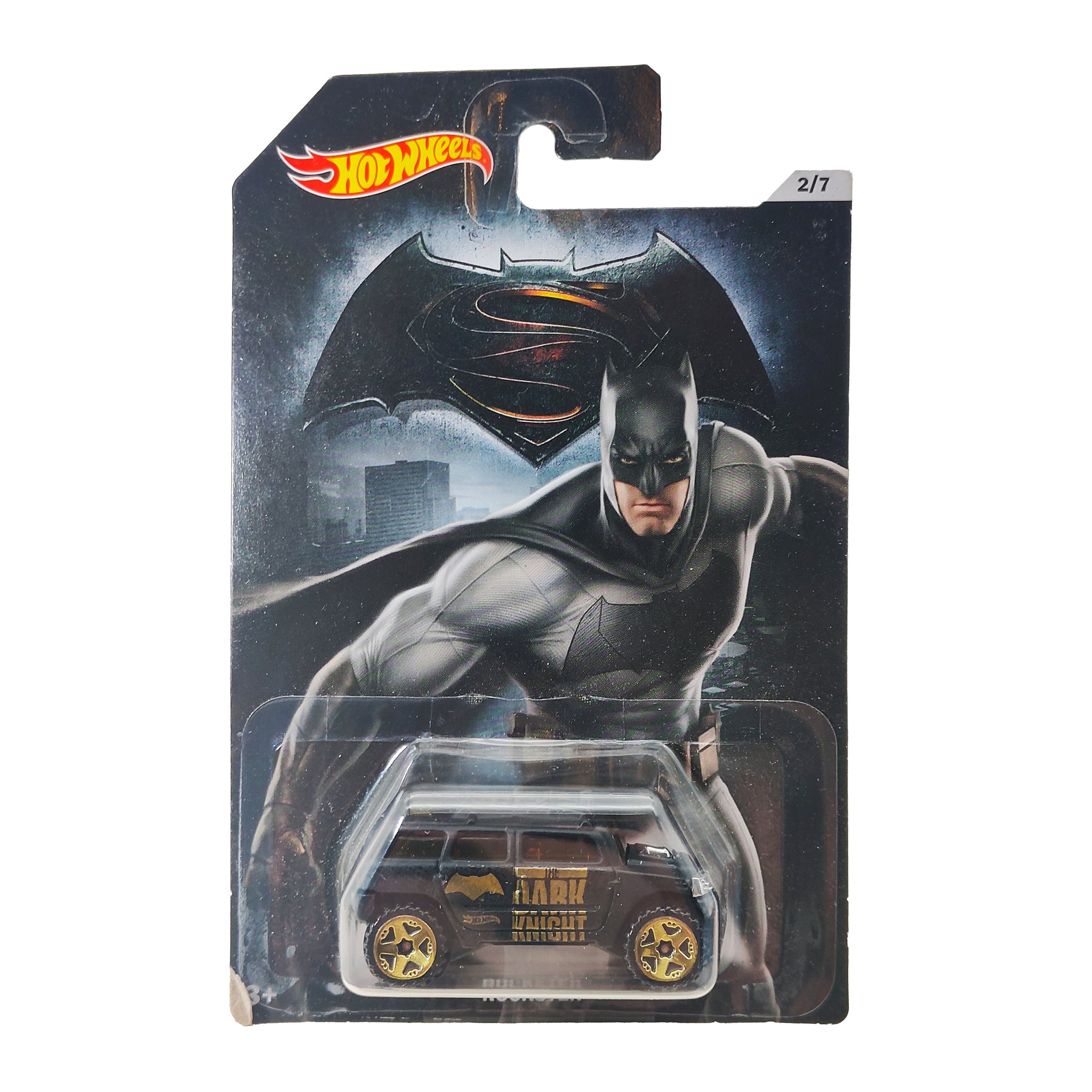 Hot Wheels Batman v Superman Rockster The Dark Knight 2015 – Batman, Mattel, 5 cm, 2015, pre-owned collector piece, Uncanny Collectibles Dublin Ireland