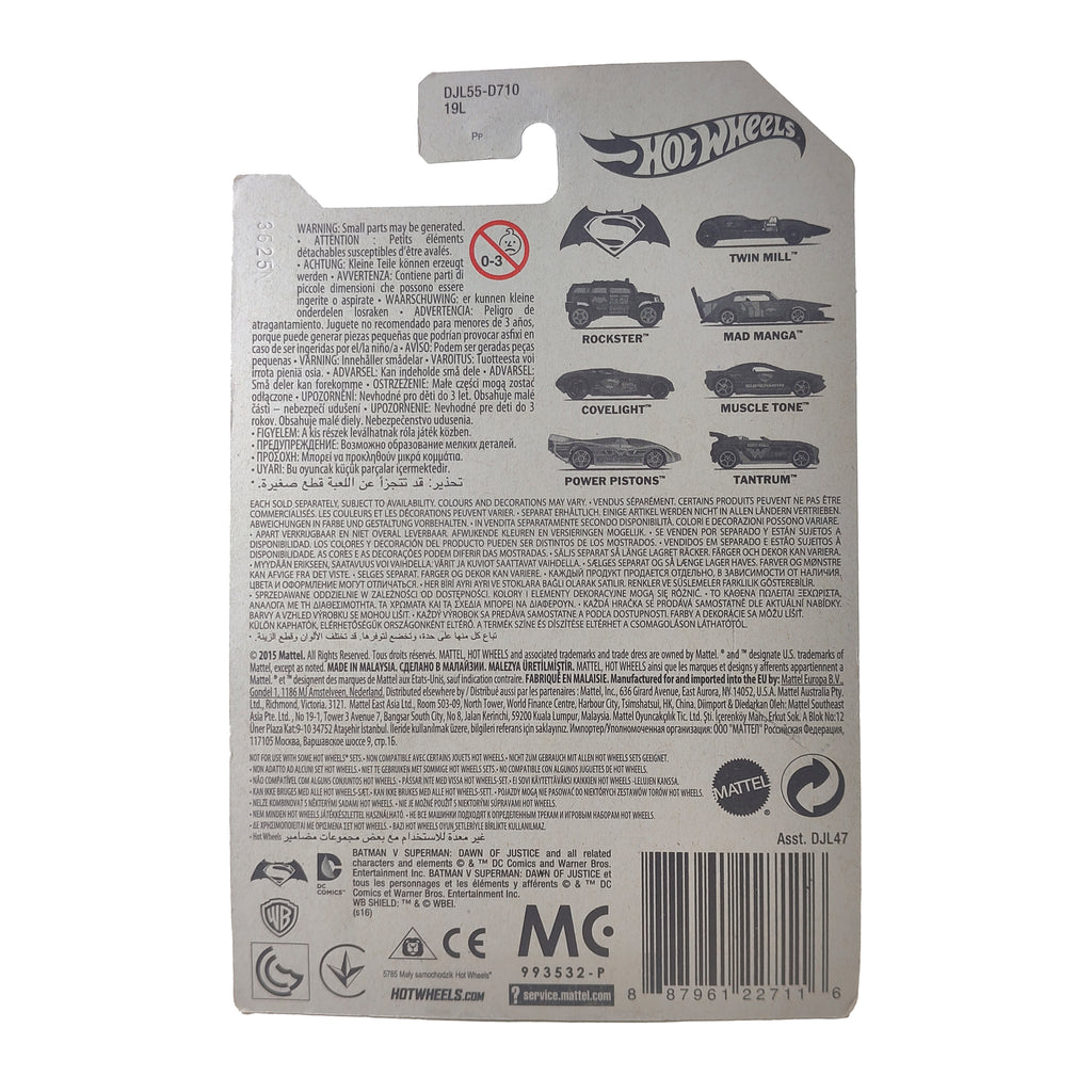 Hot Wheels Batman v Superman Rockster The Dark Knight 2015