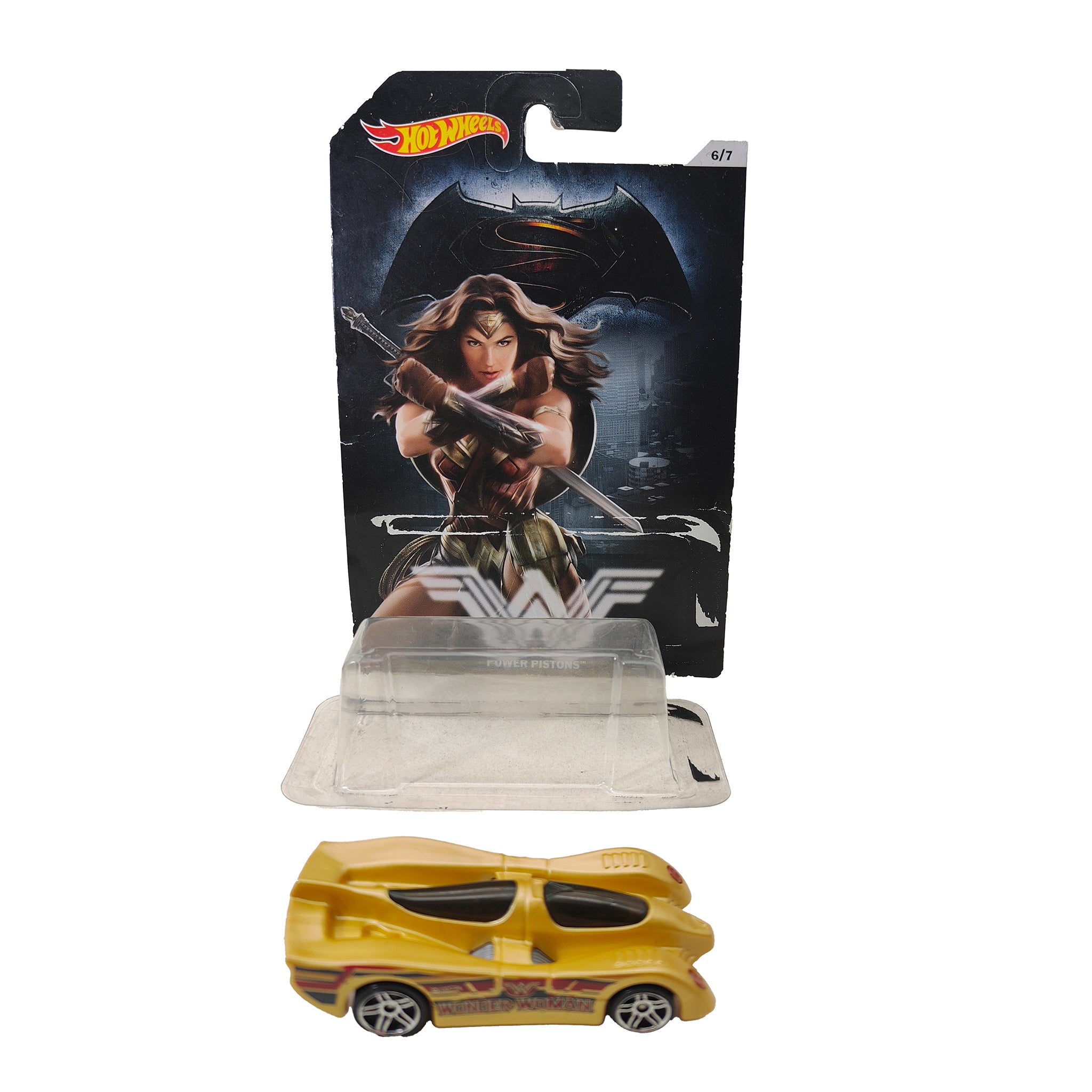 Hot Wheels Batman Vs Superman Covelight Power Pistons Bundle – Superman, Mattel, 6 cm, pre-owned collector piece, Uncanny Collectibles Dublin Ireland