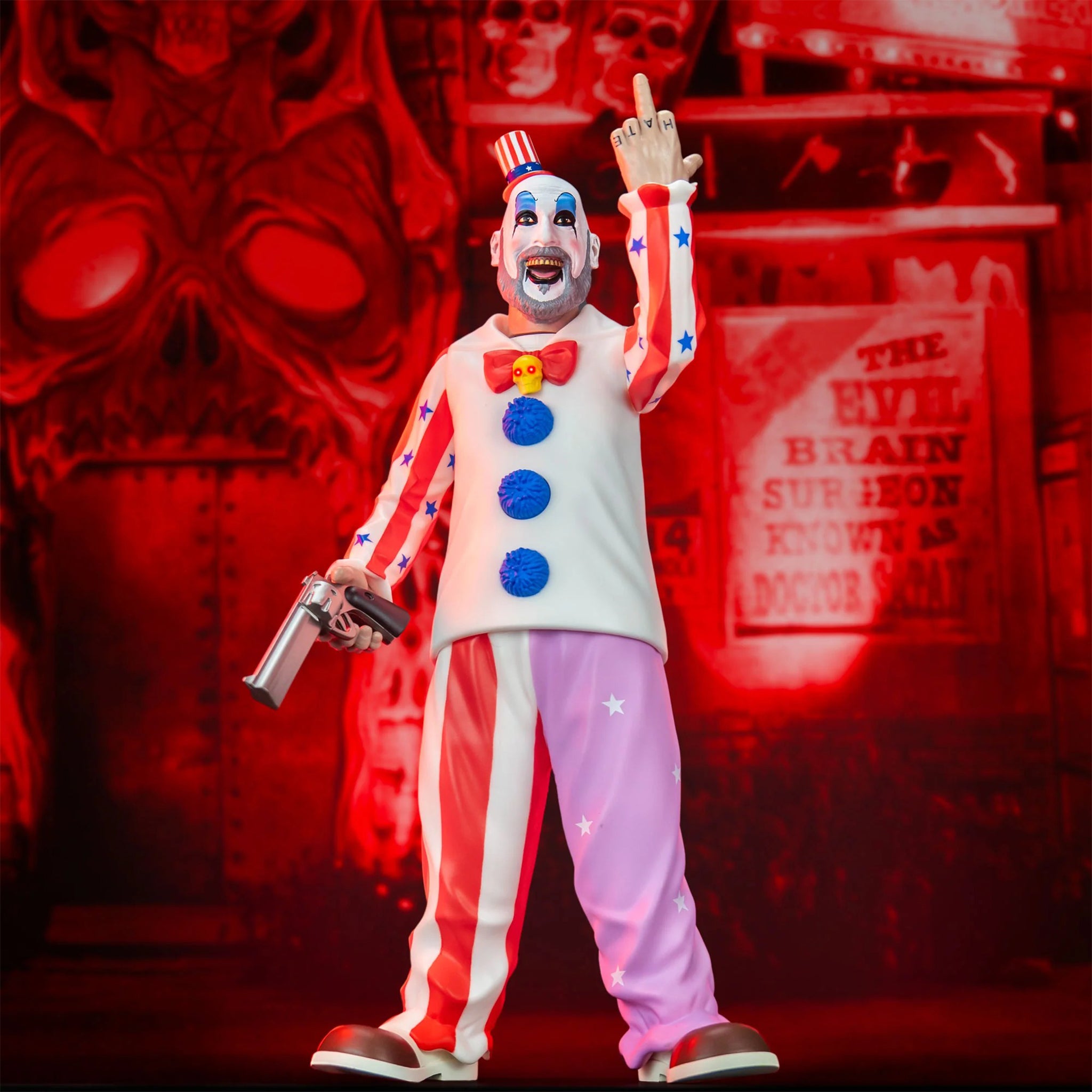 House of 1000 Corpses Captain Spaulding Talking Trick or Treat Studios Figure - photo 6 of 10