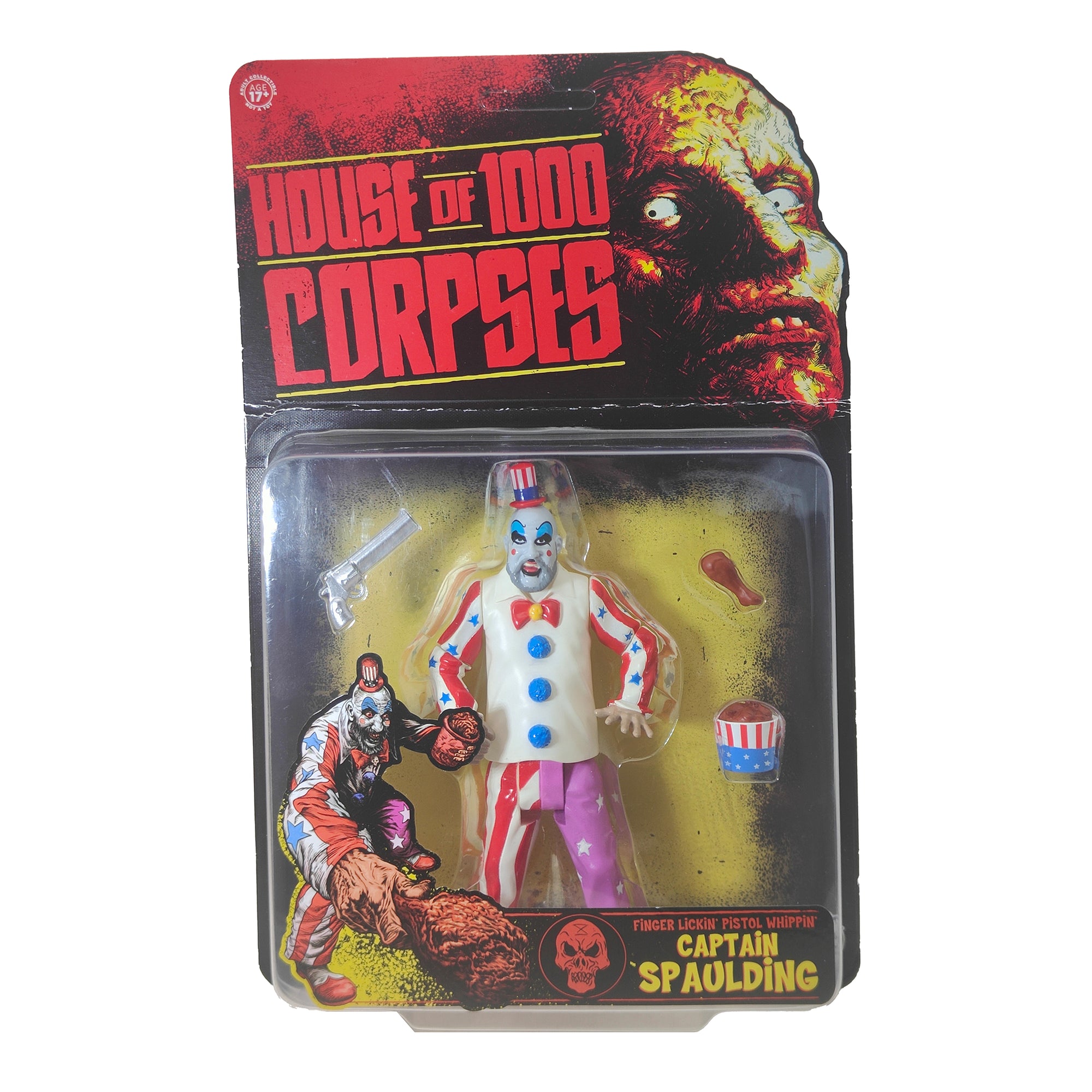 House of 1000 Corpses Captain Spaulding Trick Or Treat Studios Action Figure 2021 13 cm
