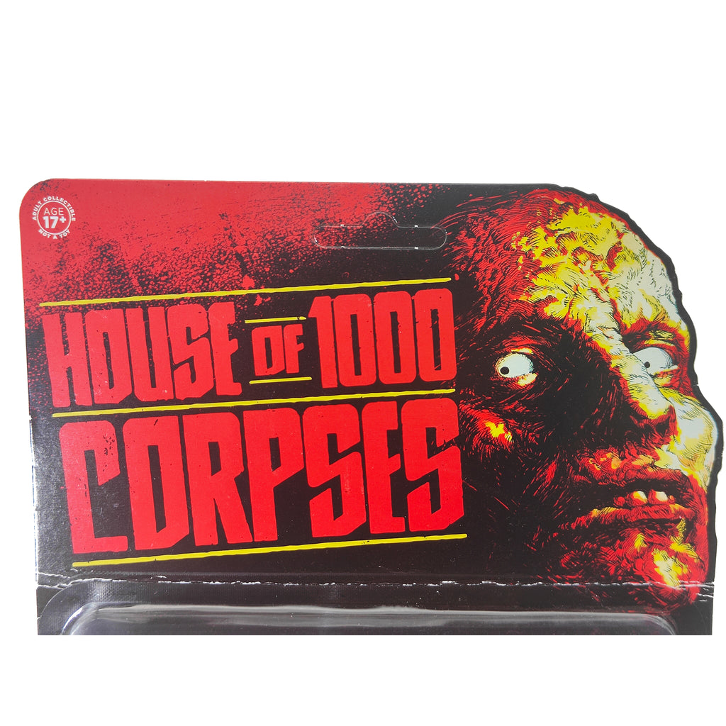 House of 1000 Corpses Captain Spaulding Trick Or Treat Studios Action Figure 2021 13 cm – House of 1000 Corpses, Trick or Treat Studios, 13 cm, 2021, pre-owned collector piece, Uncanny Collectibles Dublin Ireland