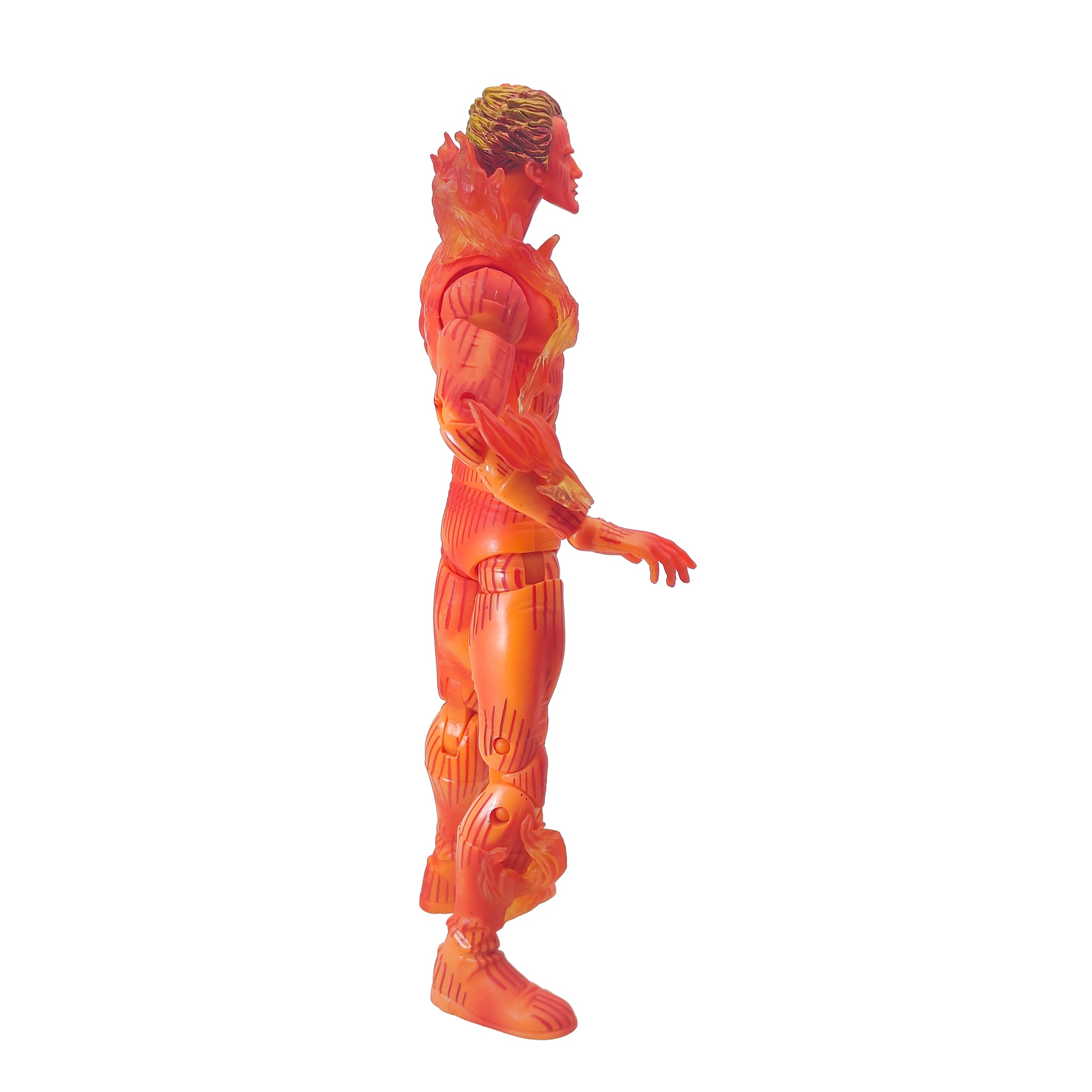Human Torch Flame On Fantastic Four Movie 2005 Toy Biz Action Figure 30 cm – Fantastic Four, Toy Biz, 30 cm, 2005, pre-owned collector piece, Uncanny Collectibles Dublin Ireland