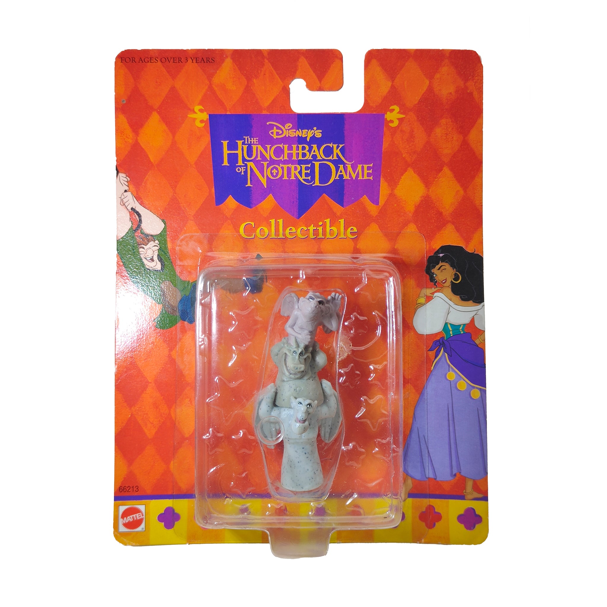 Hunchback Of Notre Dame Gargoyles Mattel Mini Figure 1996 5cm – Movie Icons & Heroes, Mattel, 5 cm, 1996, pre-owned collector piece, Uncanny Collectibles Dublin Ireland