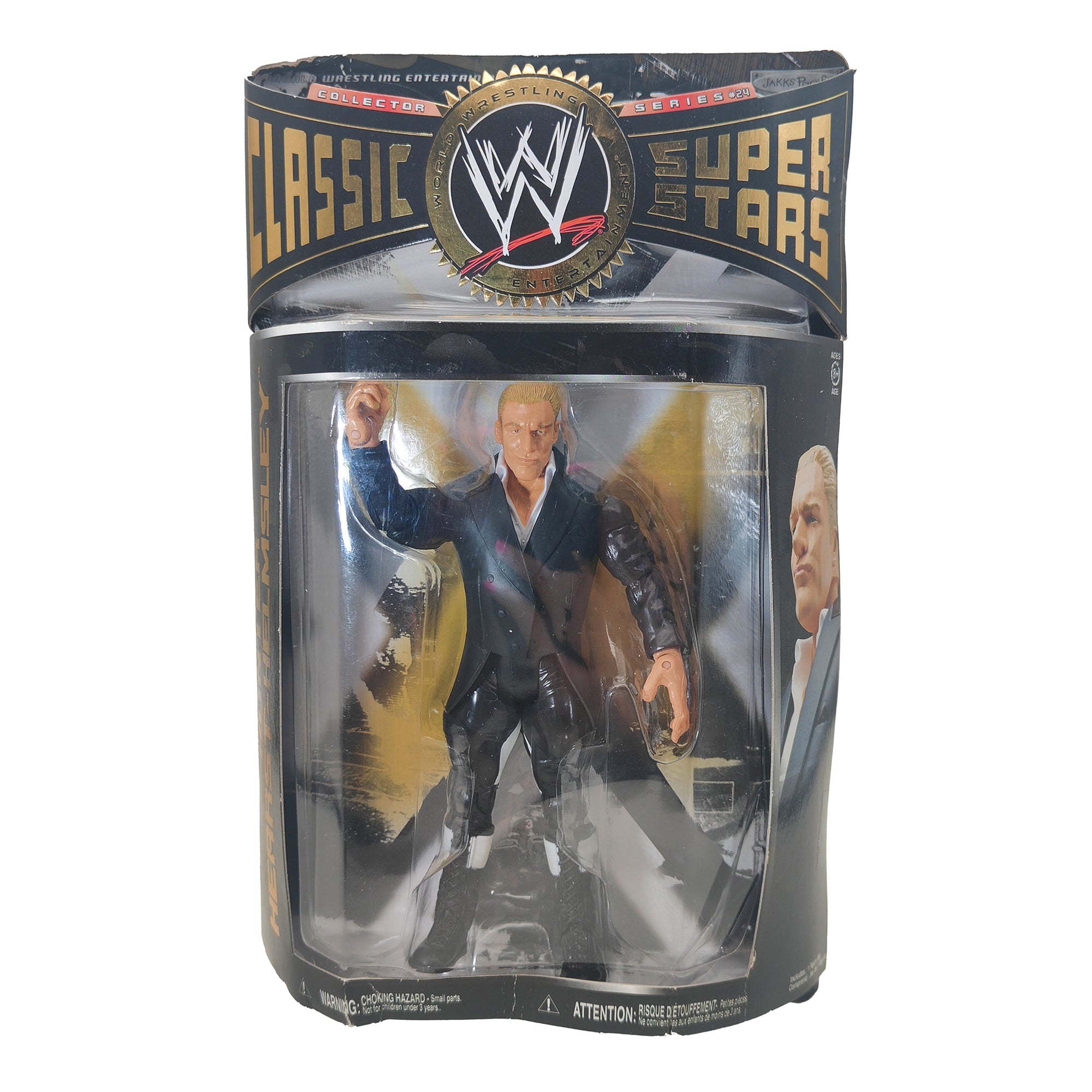 Triple H Hunter Hearst Helmsley WWE Classic Superstars Series 24 Jakks Pacific Action Figure 2009 18cm