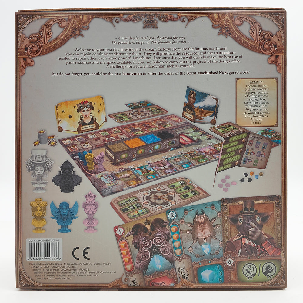 Imaginarium The Dream Factory Bombyx Board Game 2017 – Board Game, Vintage Brands, -, 2017, pre-owned collector piece, Uncanny Collectibles Dublin Ireland