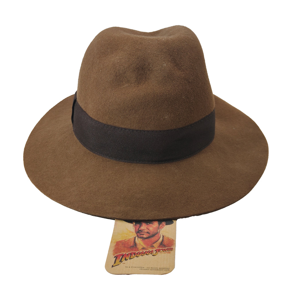 Indiana Jones Fedora Hat Crambes Wool Felt Size Large 2011