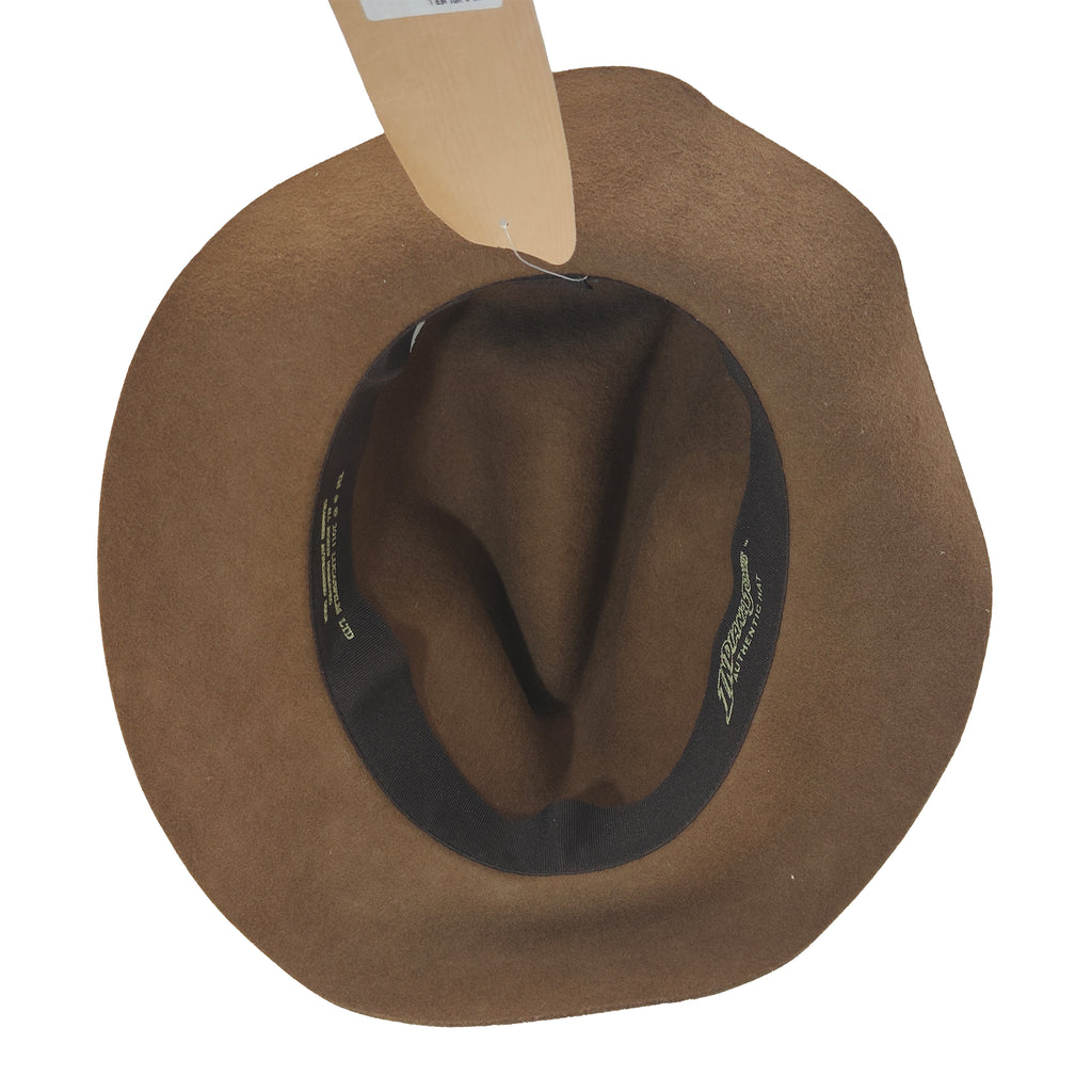 Indiana Jones Fedora Hat Crambes Wool Felt Size Large 2011