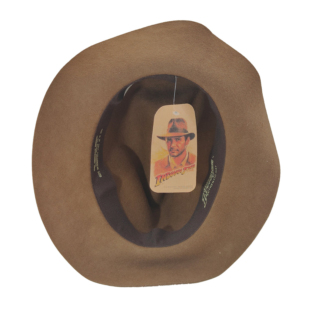 Indiana Jones Fedora Hat Crambes Wool Felt Size Large 2011