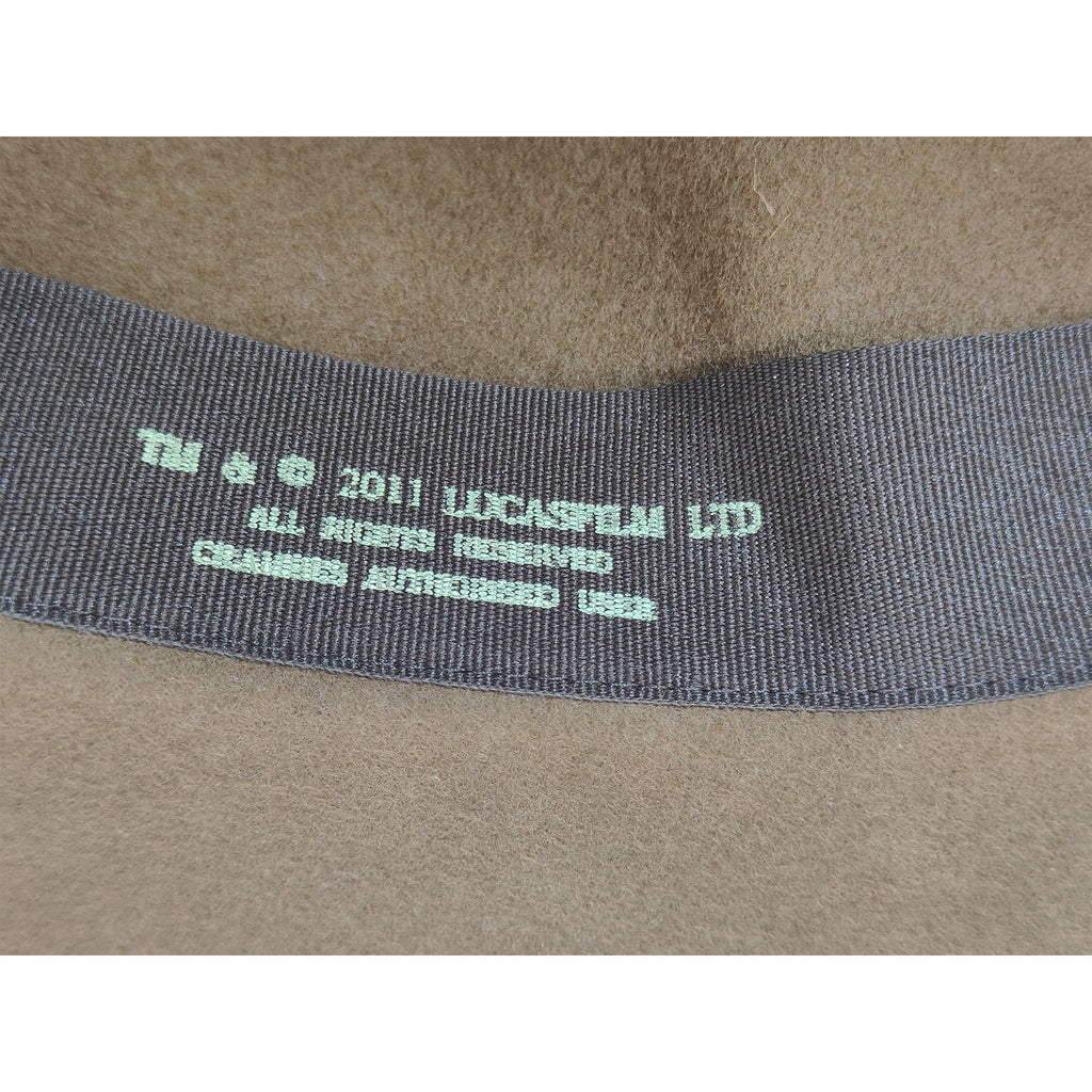 Indiana Jones Fedora Hat Crambes Wool Felt Size Large 2011