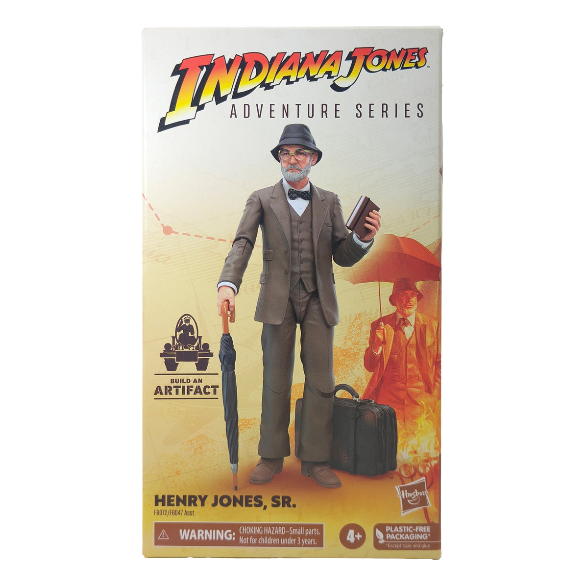 Indiana Jones Henry Jones Sr Last Crusade Adventure Series Hasbro Action Figure