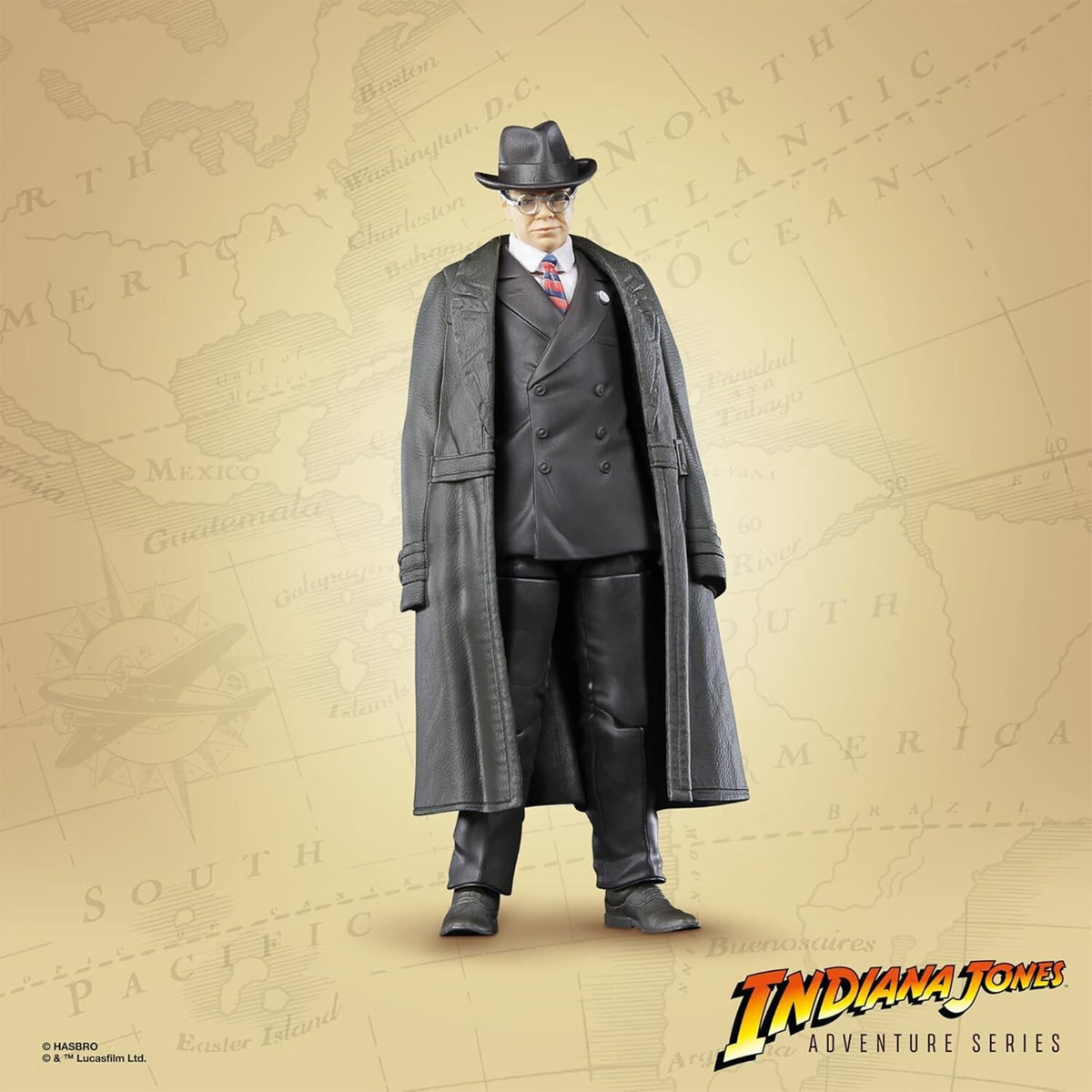 Indiana Jones Major Arnold Toht Raiders Adventure Series Hasbro Action Figure