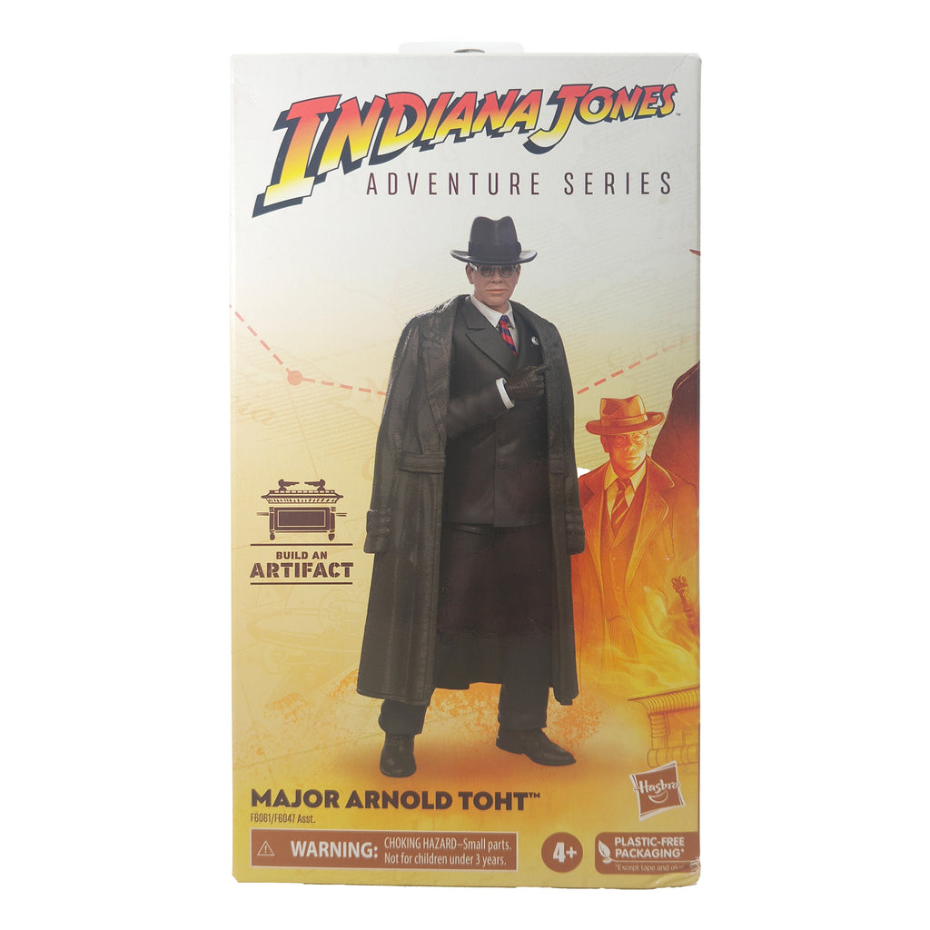 Indiana Jones Major Arnold Toht Raiders Adventure Series Hasbro Action Figure