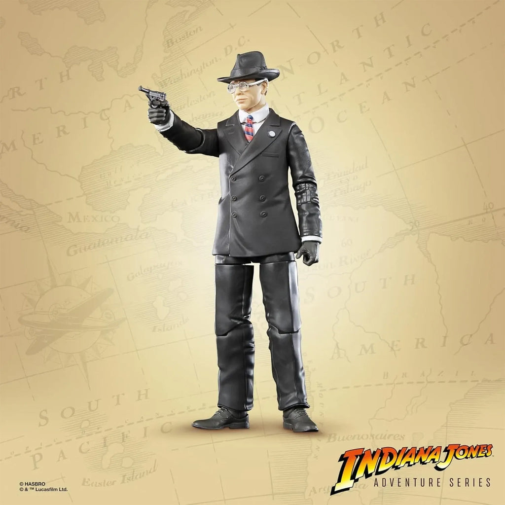 Indiana Jones Major Arnold Toht Raiders Adventure Series Hasbro Action Figure