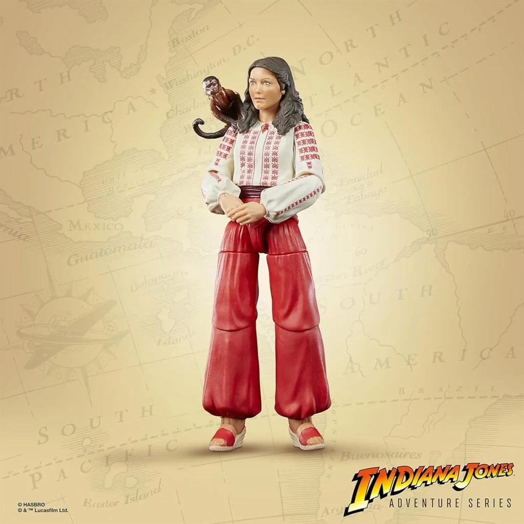Indiana Jones Marion Ravenwood Raiders Adventure Series Hasbro Action Figure