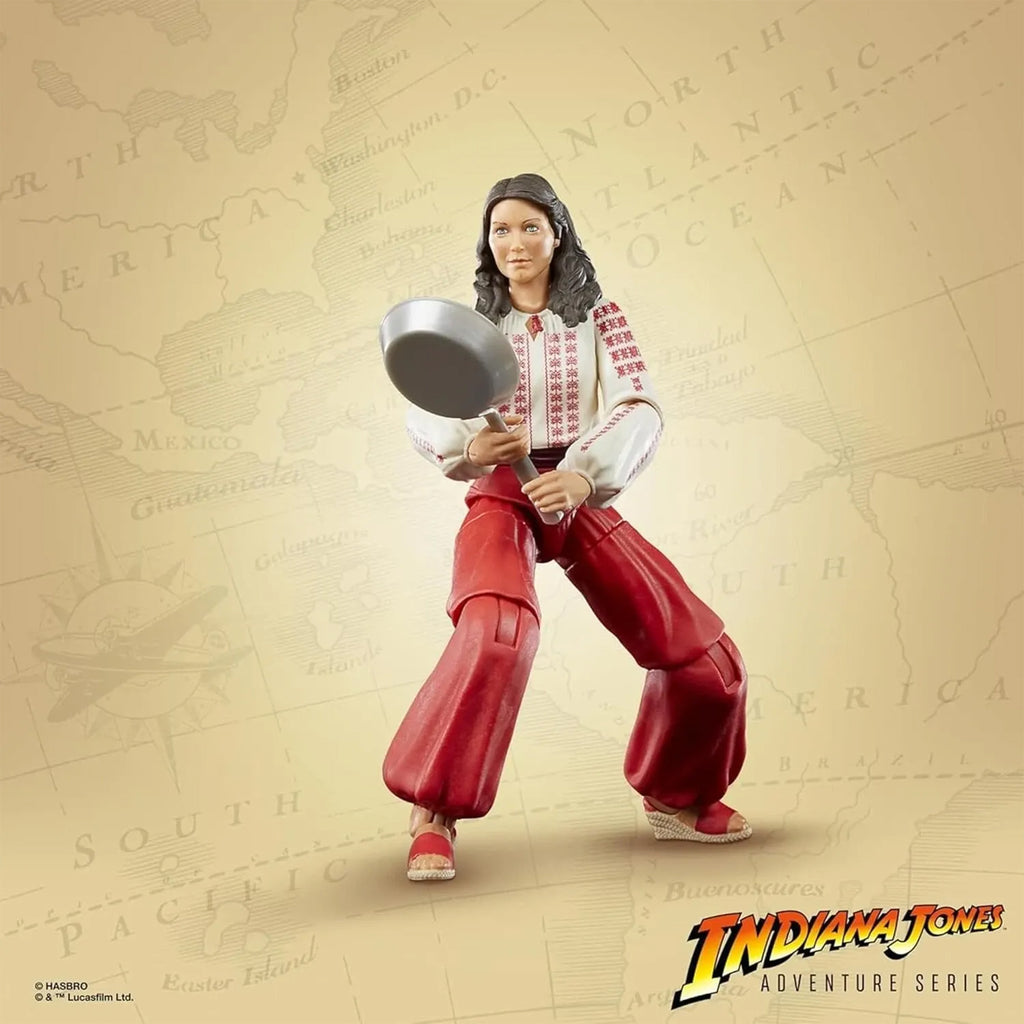 Indiana Jones Marion Ravenwood Raiders Adventure Series Hasbro Action Figure