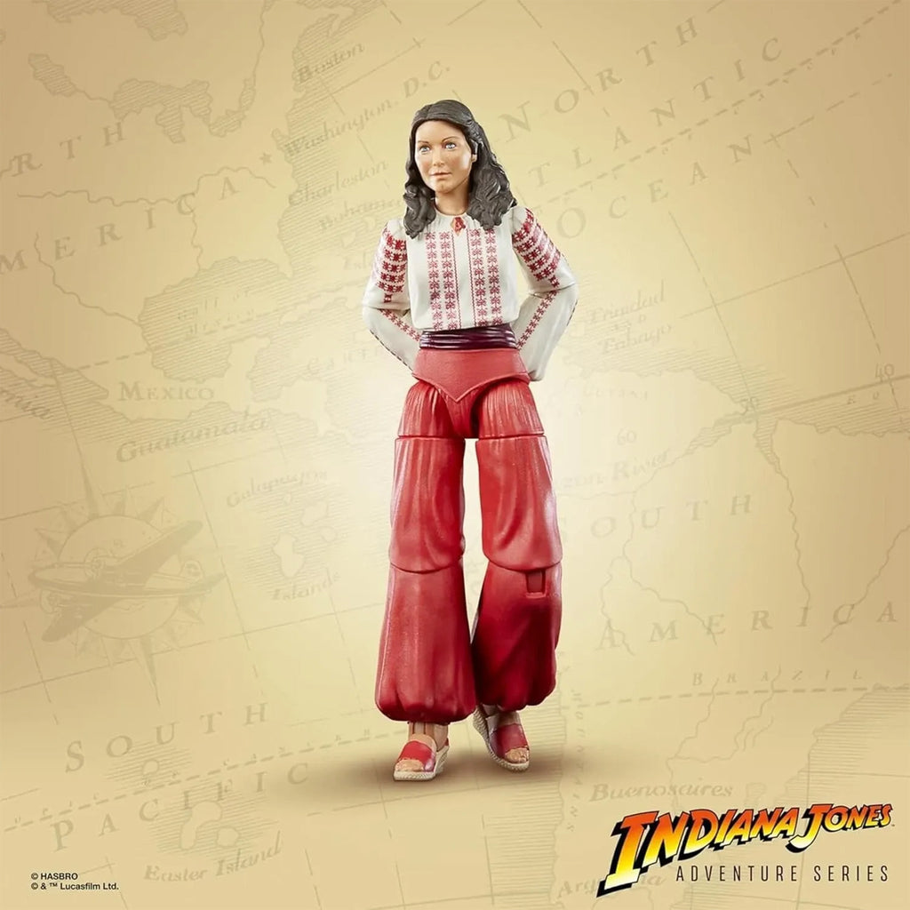 Indiana Jones Marion Ravenwood Raiders Adventure Series Hasbro Action Figure