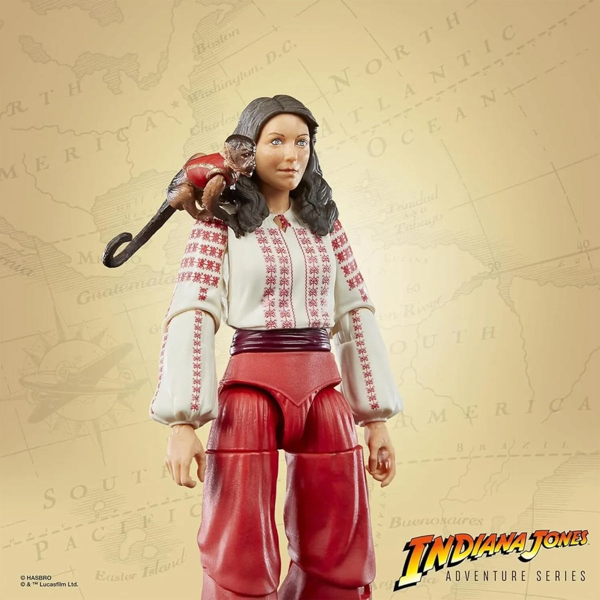 Indiana Jones Marion Ravenwood Raiders Adventure Series Hasbro Action Figure