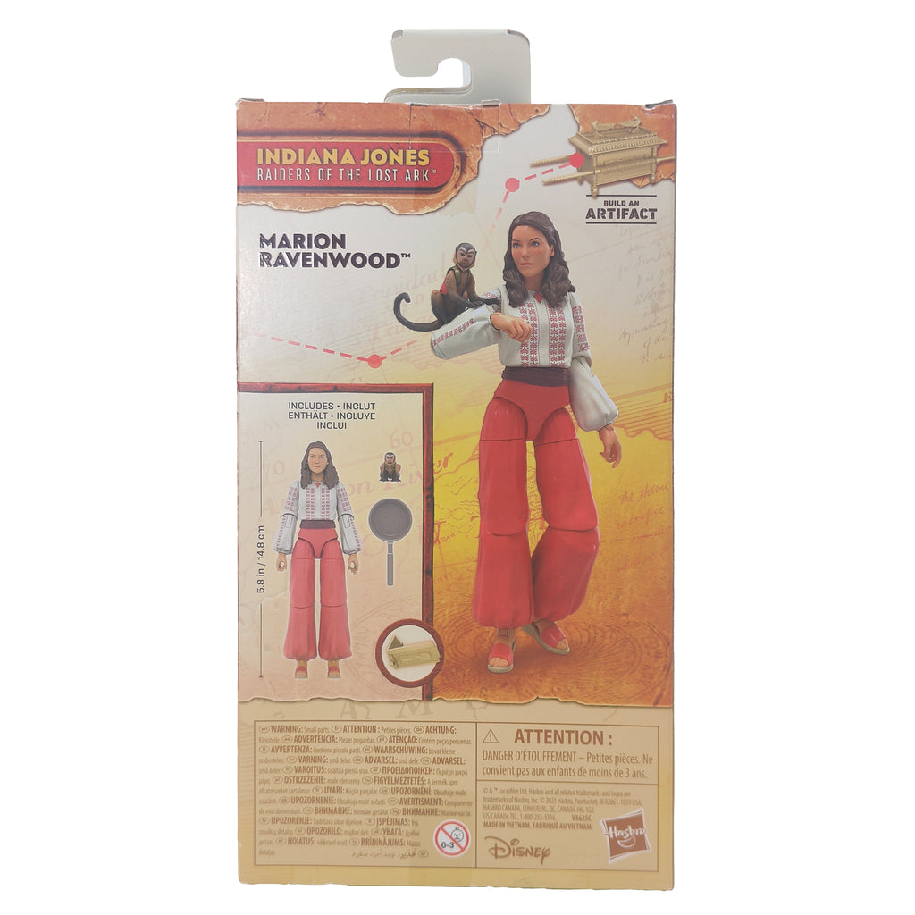 Indiana Jones Marion Ravenwood Raiders Adventure Series Hasbro Action Figure