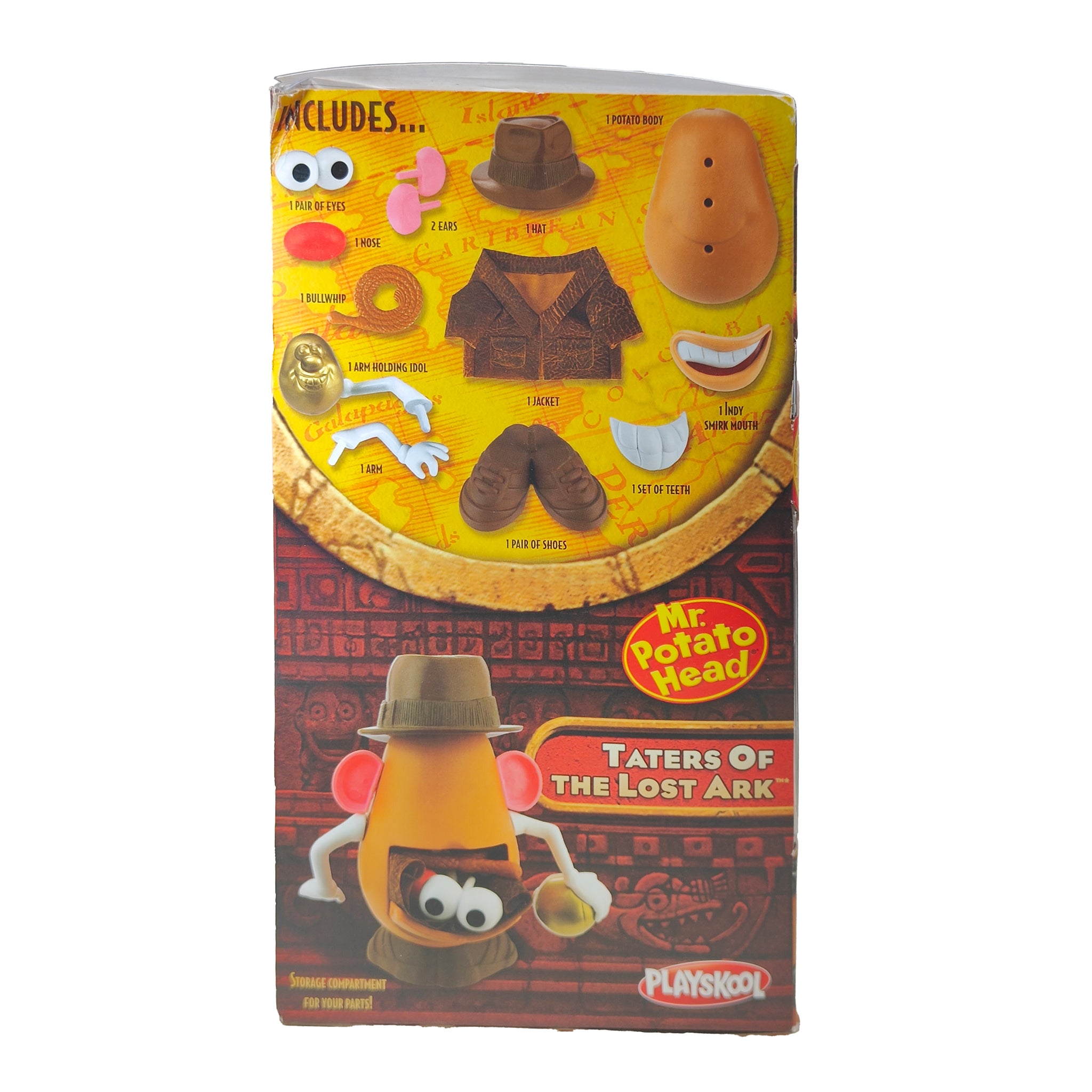 Indiana Jones Mr Potato Head Taters of the Lost Ark Playskool 2008