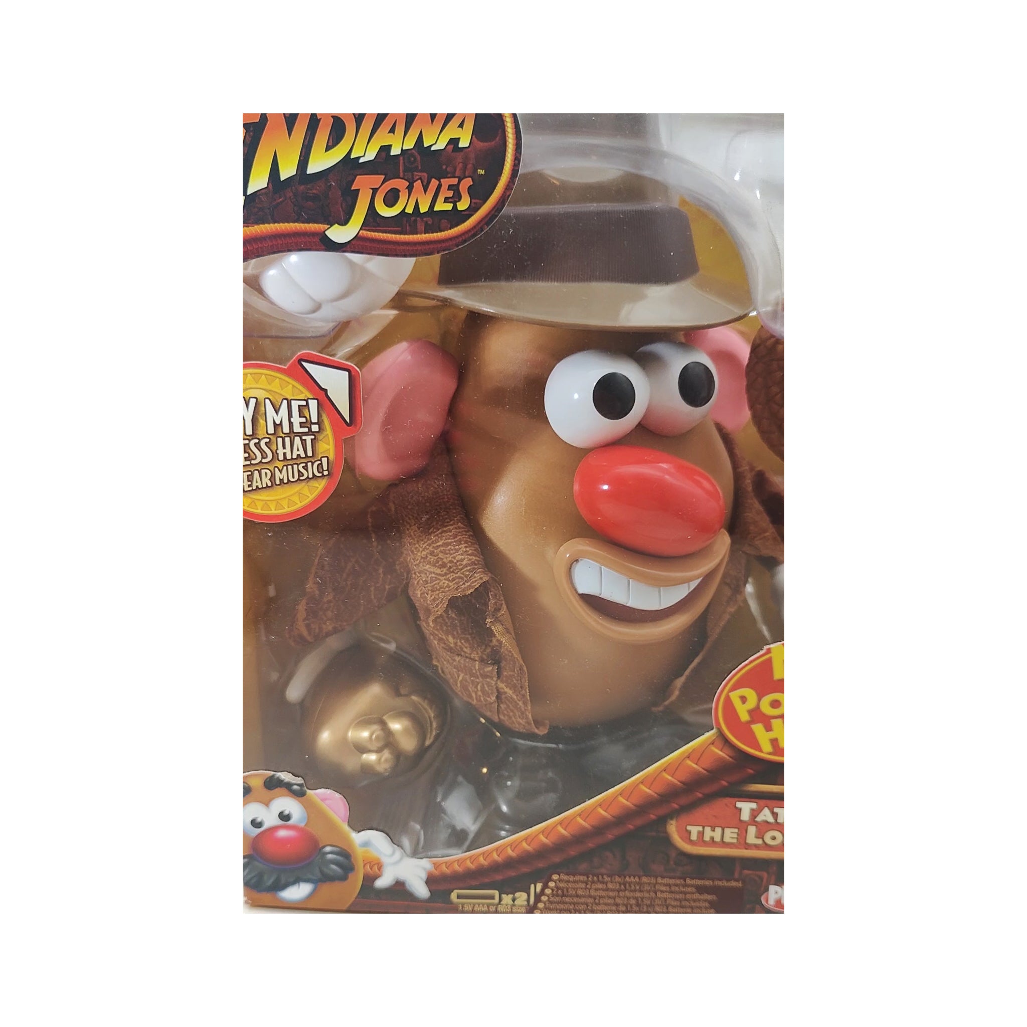 Indiana Jones Mr Potato Head Taters of the Lost Ark Playskool 2008