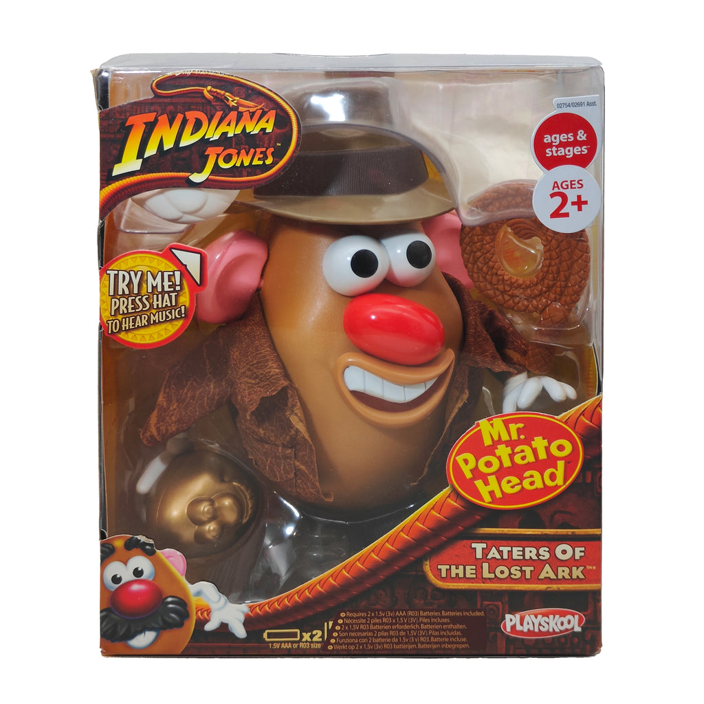 Indiana Jones Mr Potato Head Taters of the Lost Ark Playskool 2008