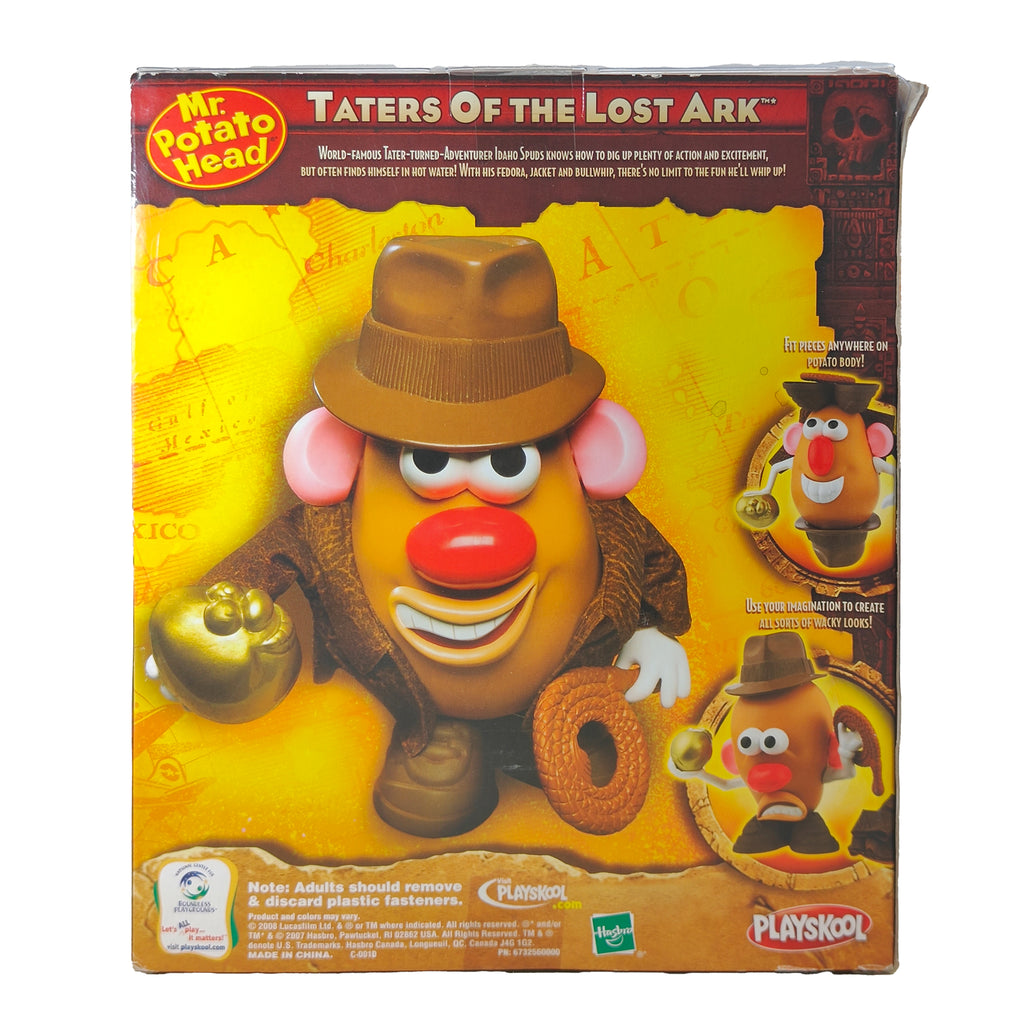 Indiana Jones Mr Potato Head Taters of the Lost Ark Playskool 2008