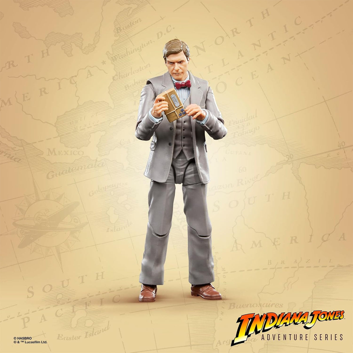 Indiana Jones Professor Last Crusade Adventure Series Hasbro Action Figure