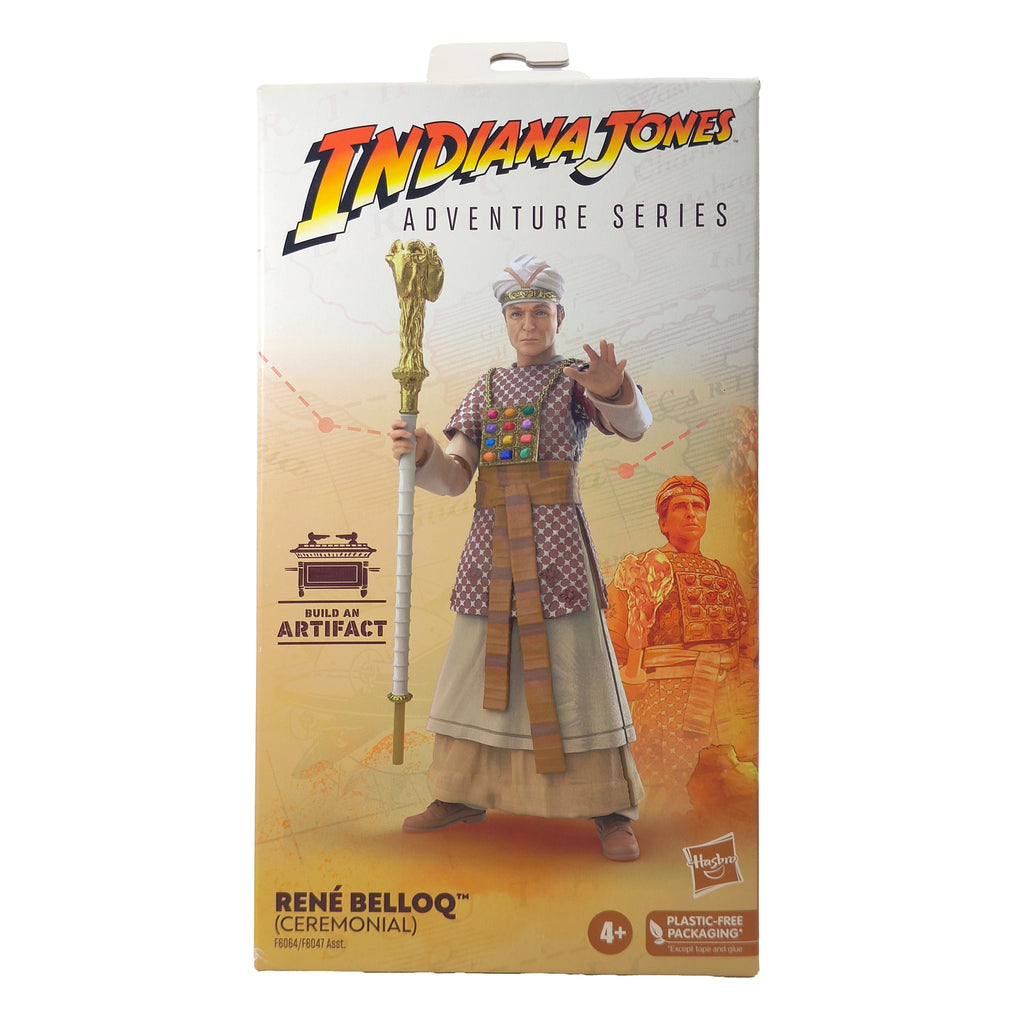 Indiana Jones Rene Belloq Ceremonial Raiders Adventure Series Hasbro Figure