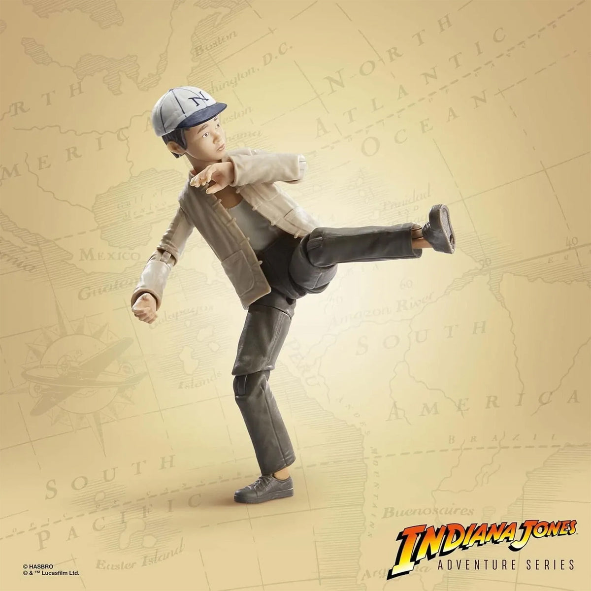 Indiana Jones Short Round Temple of Doom Adventure Series Hasbro Action Figure