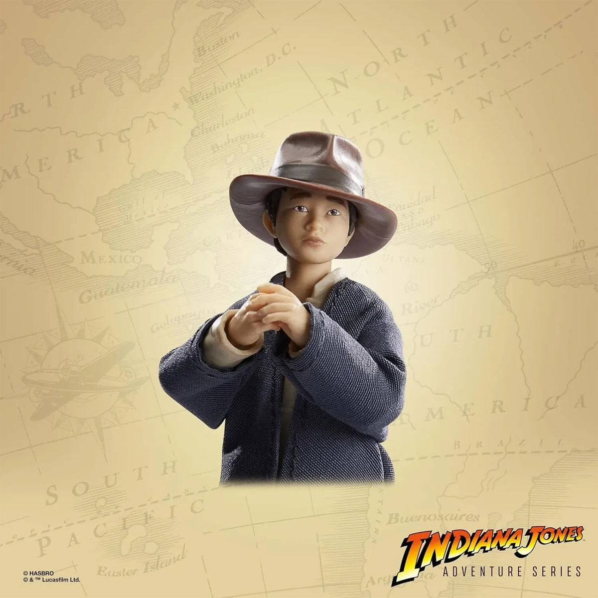 Indiana Jones Short Round Temple of Doom Adventure Series Hasbro Action Figure