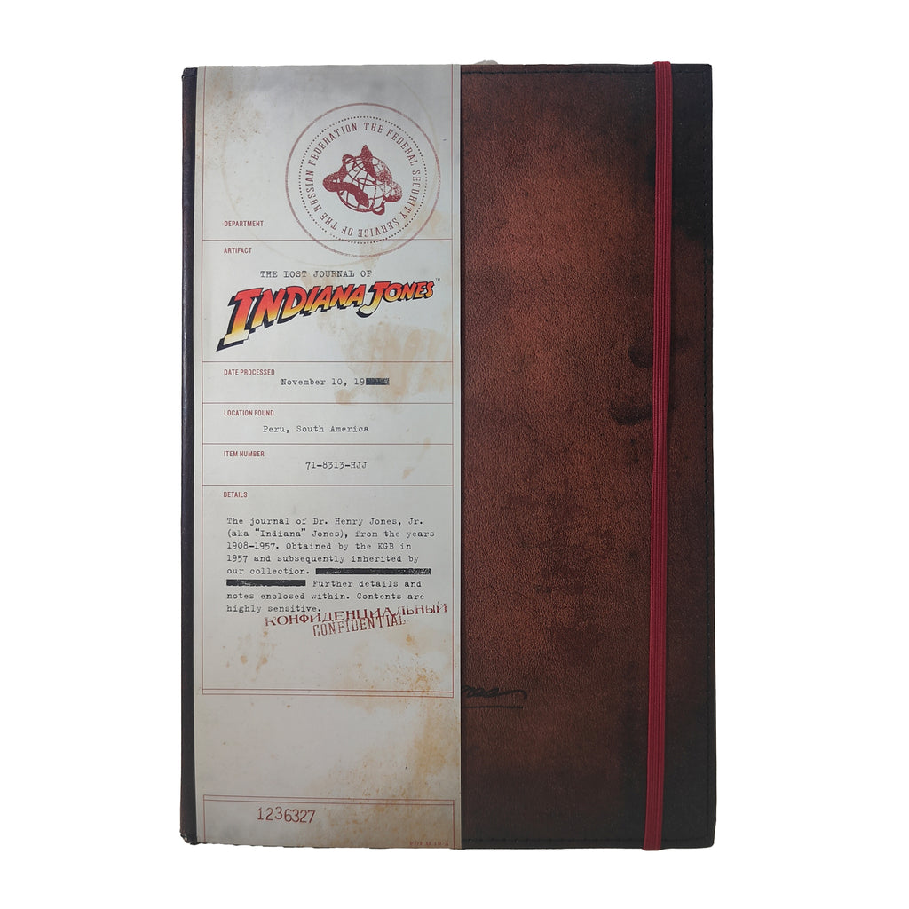 Indiana Jones The Lost Journal Hardback Book Lucasfilm Pocket Books 2008