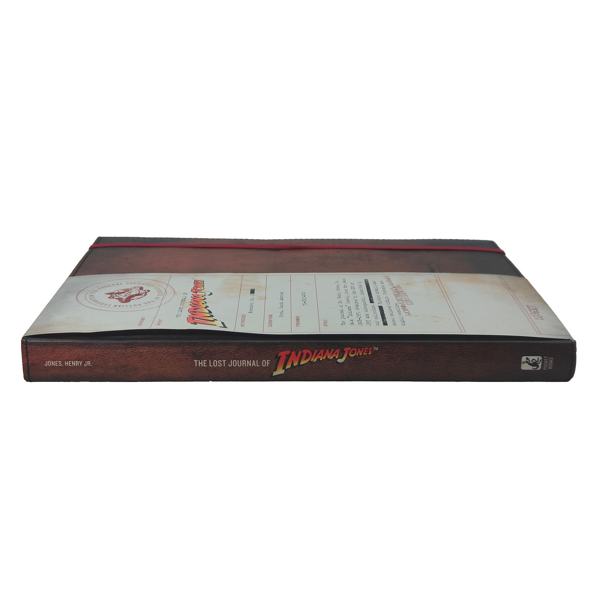 Indiana Jones The Lost Journal Hardback Book Lucasfilm Pocket Books 2008