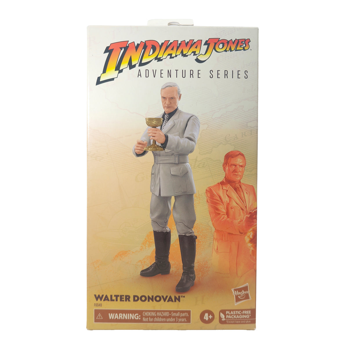 Indiana Jones Walter Donovan Last Crusade Adventure Series Hasbro Action Figure