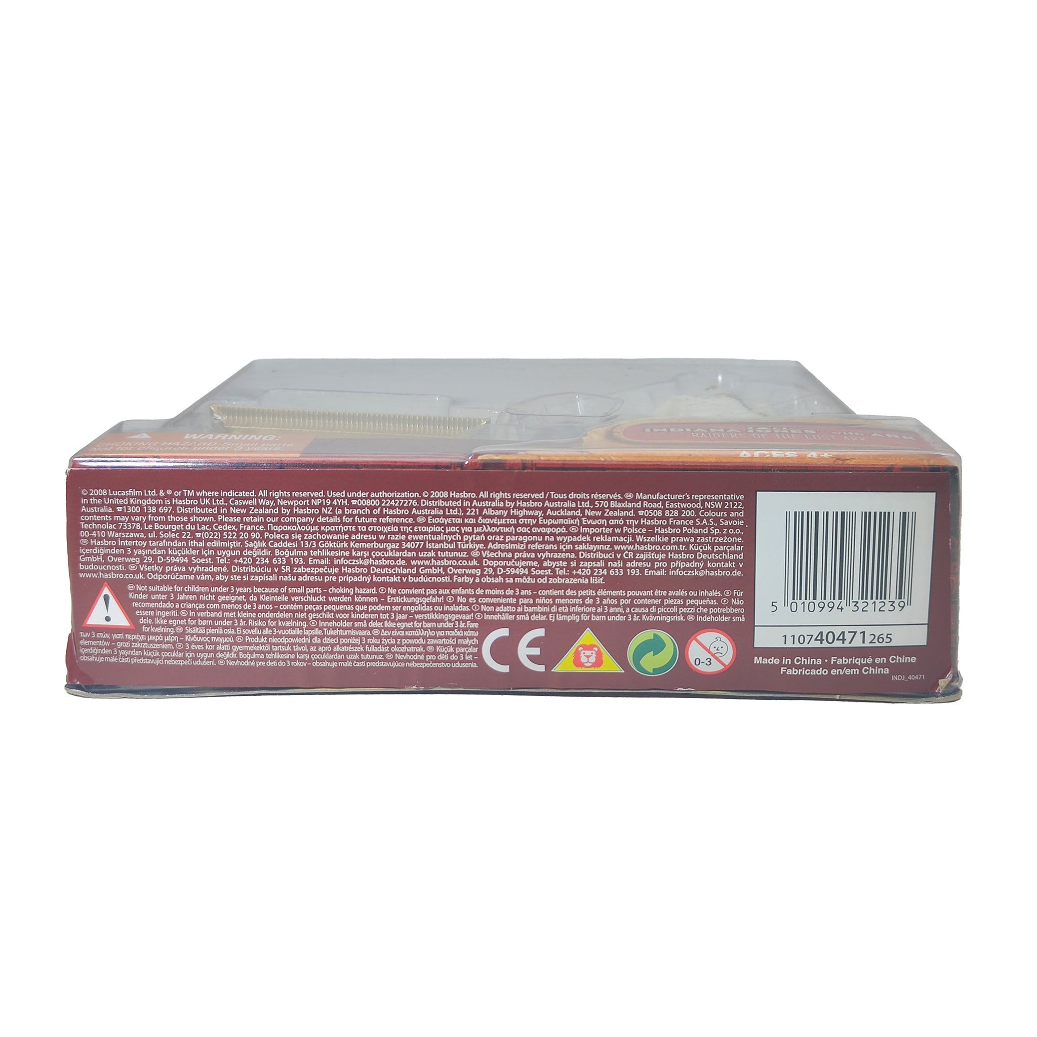 Indiana Jones With Ark Indiana Jones Raiders Of The Lost Ark Hasbro Action Figure 2008 9.5cm – Movie Icons & Heroes, Hasbro, 9.5 cm, 2008, pre-owned collector piece, Uncanny Collectibles Dublin Ireland