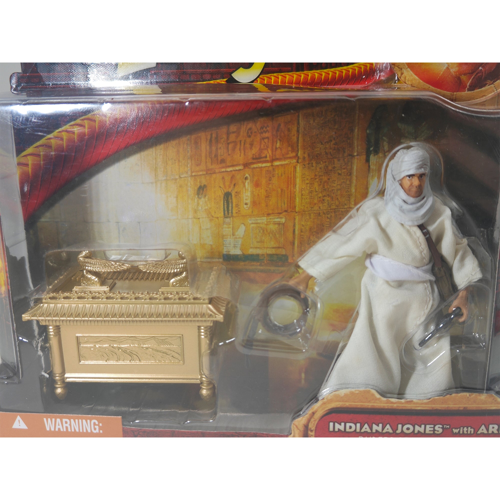 Indiana Jones With Ark Indiana Jones Raiders Of The Lost Ark Hasbro Action Figure 2008 9.5cm