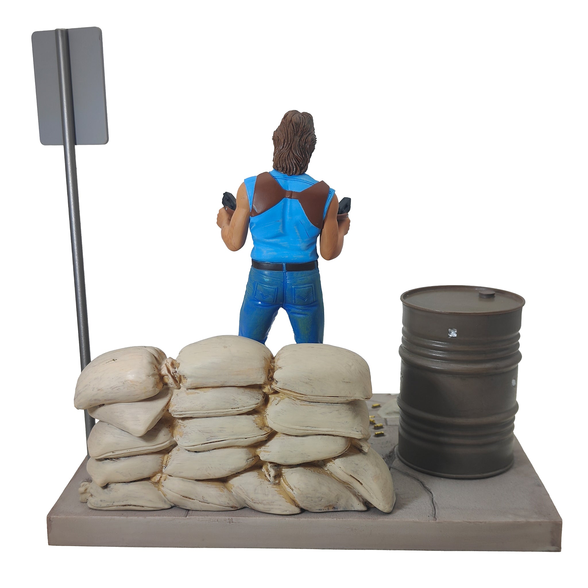 Invasion USA Matt Hunter Chuck Norris Deluxe Diorama 2018 18cm – Movie Icons & Heroes, SD Toys, 18 cm, 2018, pre-owned collector piece, Uncanny Collectibles Dublin Ireland